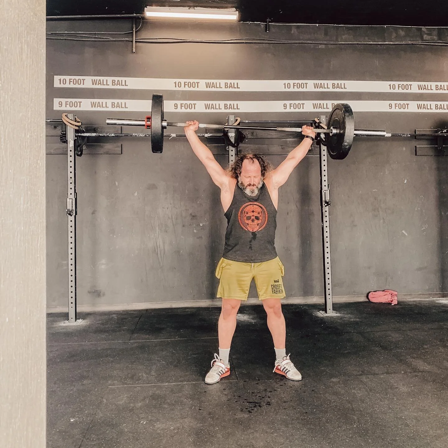 Pavel working his way through an intense workout 💪  #techcitycrossfit