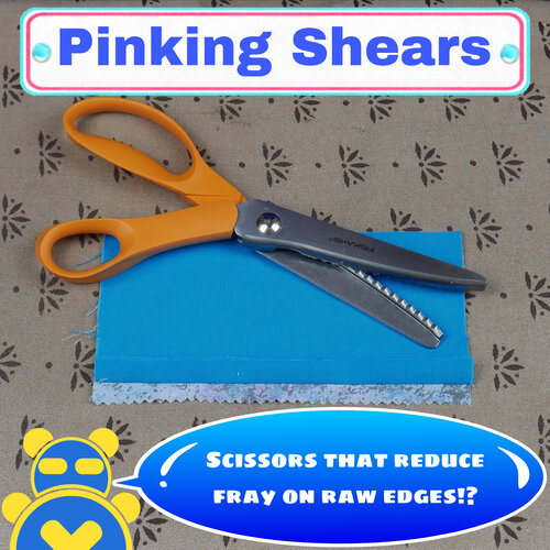 What are pinking shears?