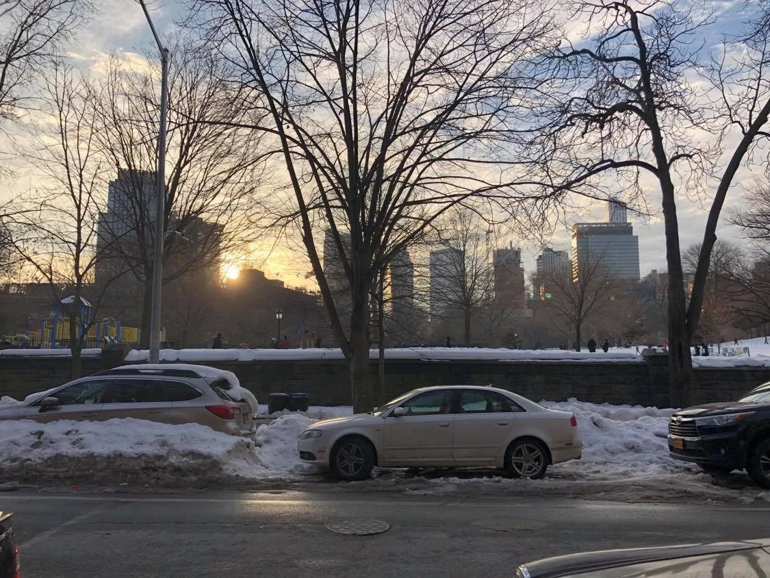 Sundown at Fort Greene