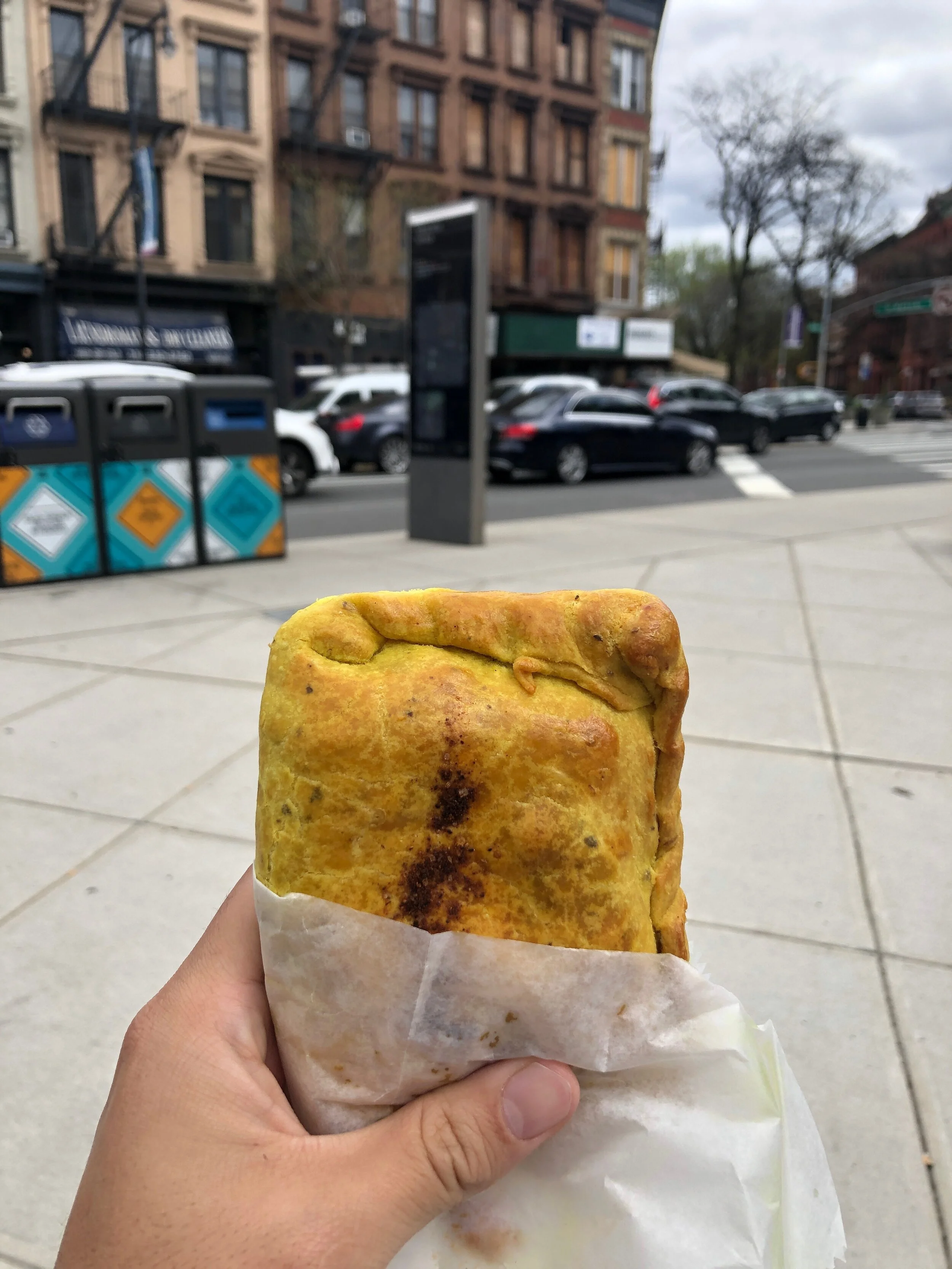 Finally tried the salmon patty at Cinnamon girl. Good but not as good as the beef patty