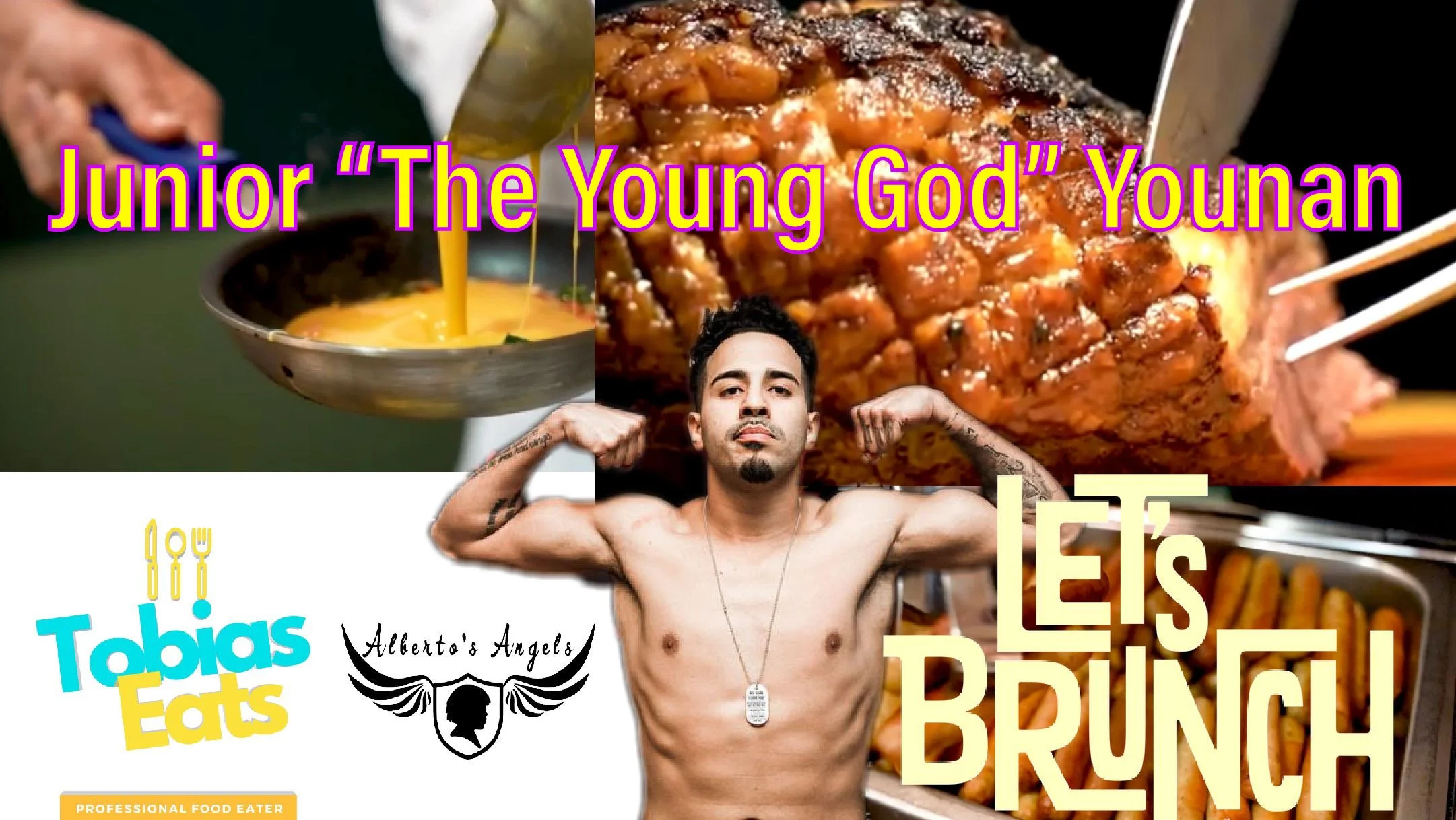 Undefeated Boxer Junior "The Young God “ Younan Goes To Brunch With TobiasEats