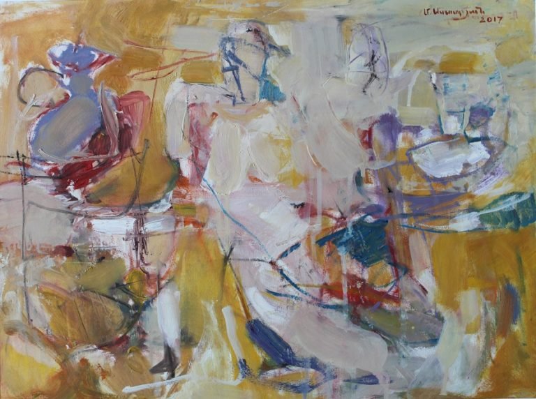 Woman Sitting, 2017