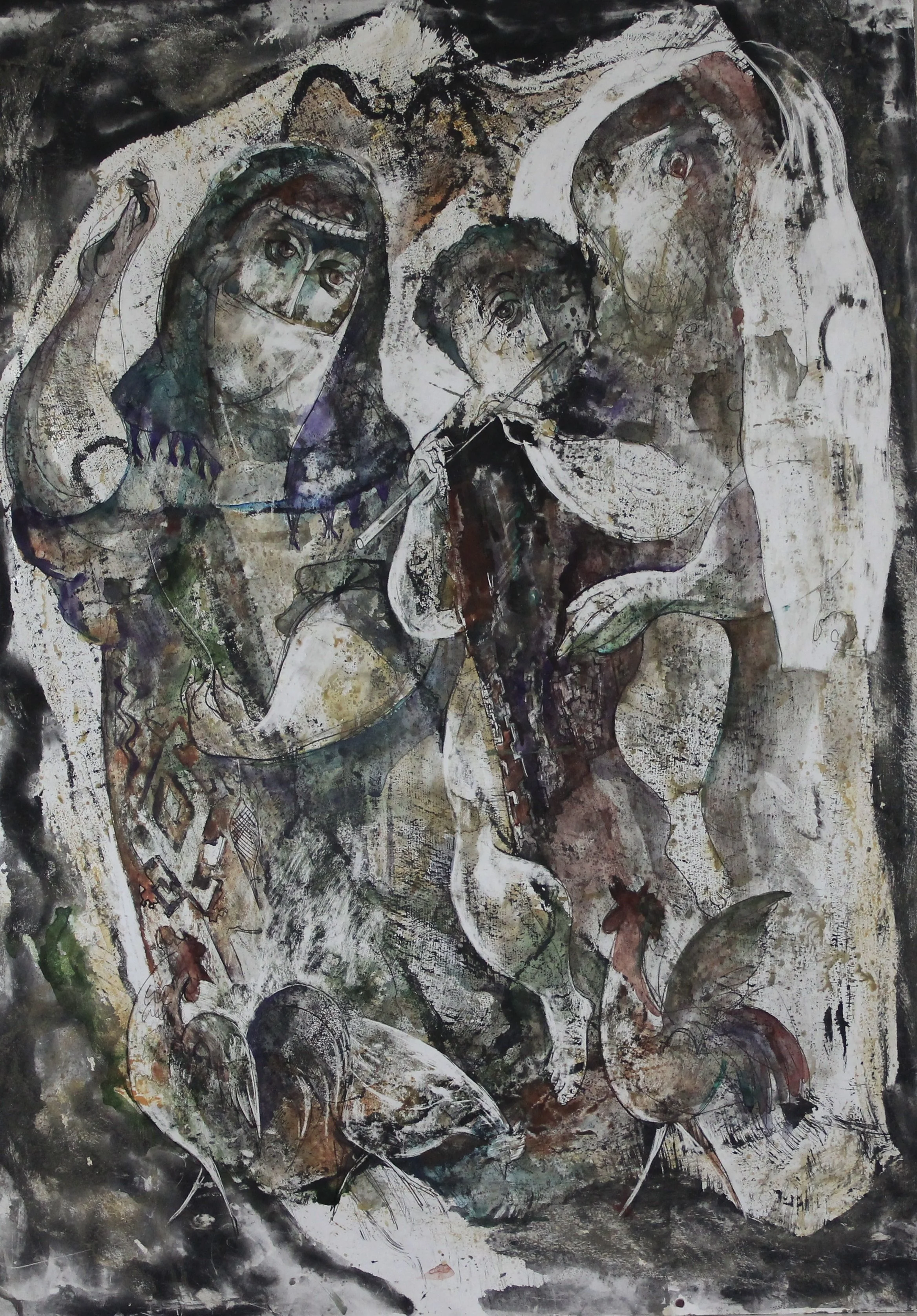 _MG_7948 - Samuel Pogosian - Village Melodies - 27x20in - $4950.jpg