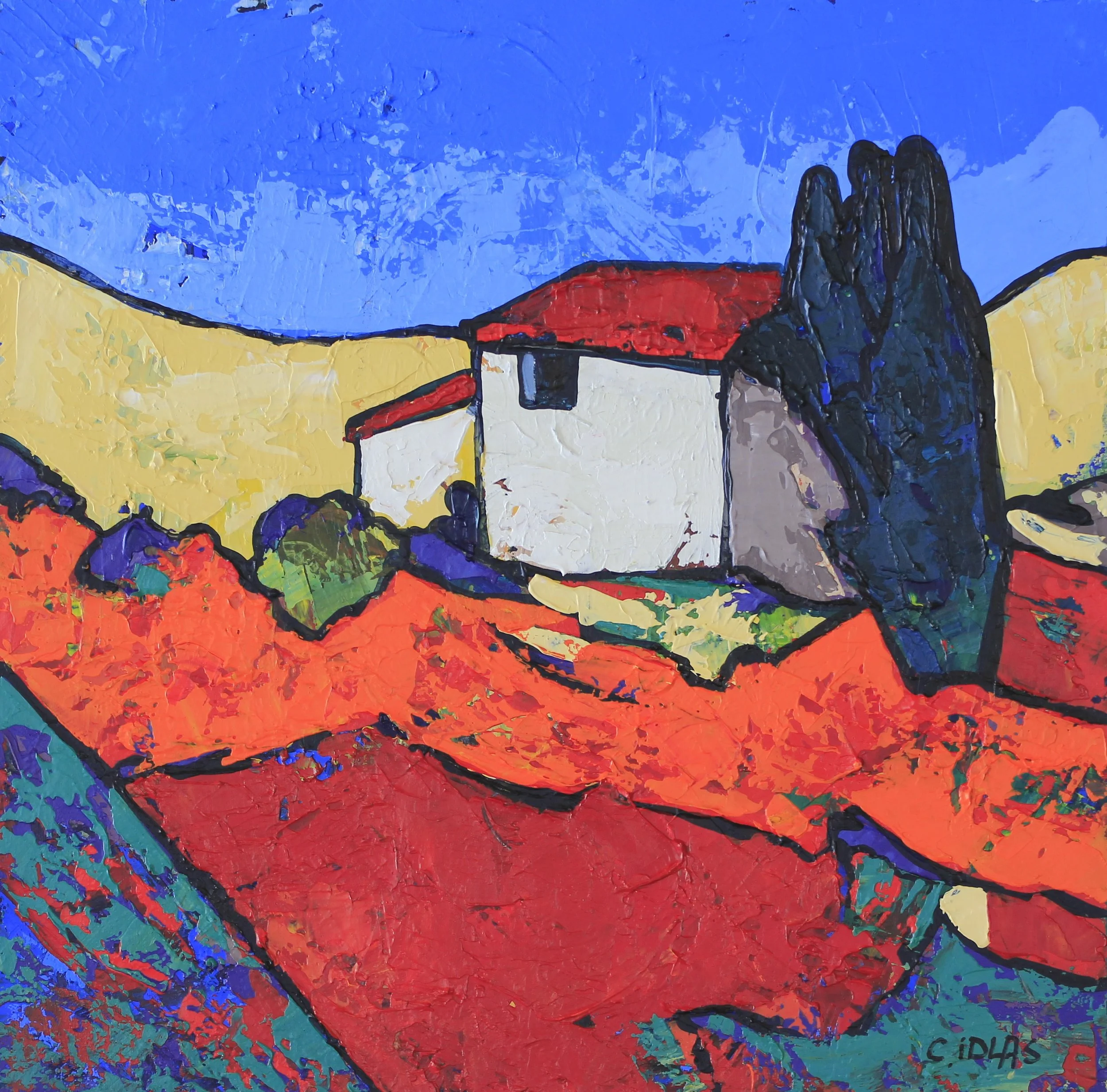 Fantasy of Earth - 20x20in -