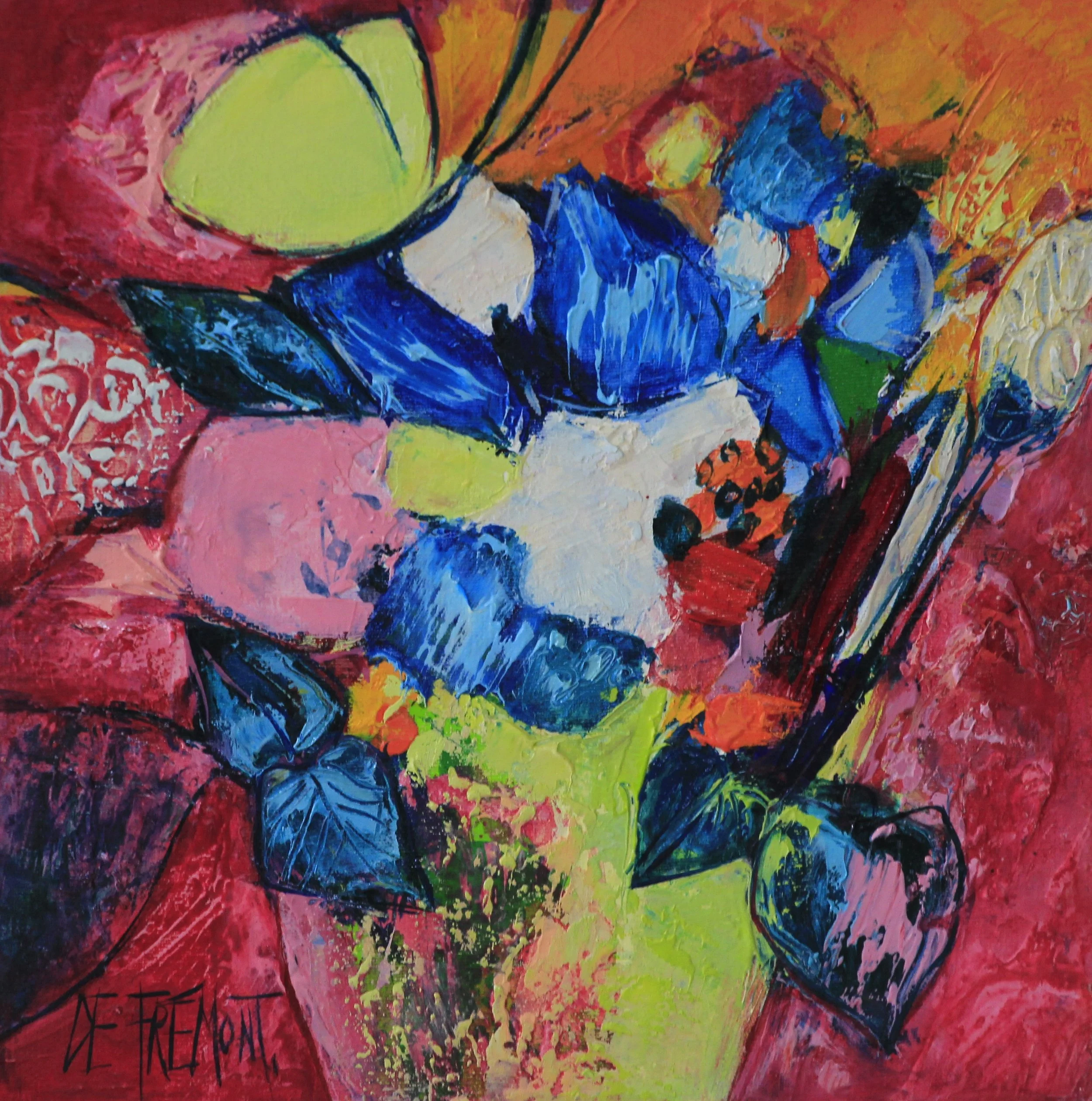 Le Papilon - 12x12in