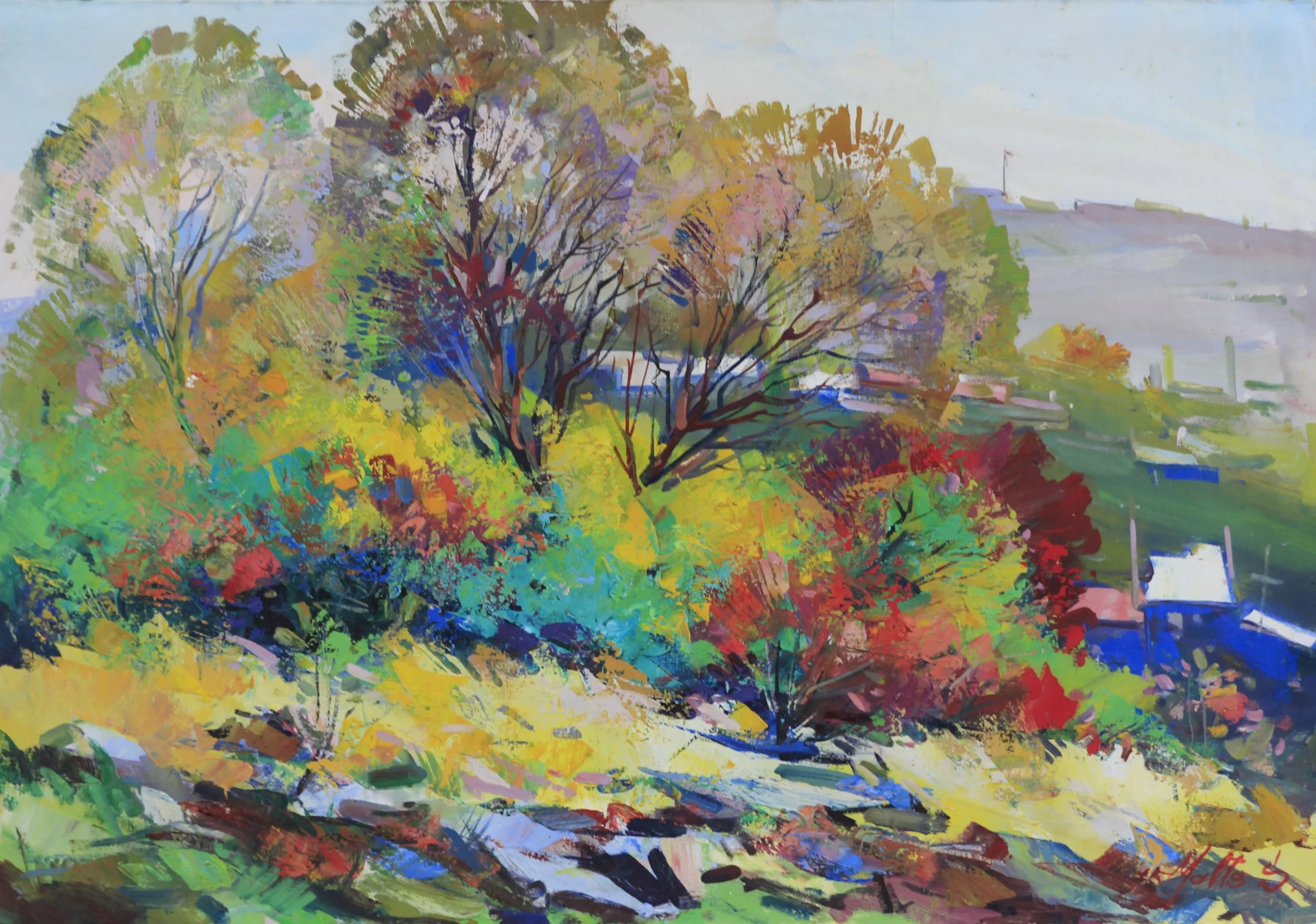 Early Autumn - 19.5x27.5in