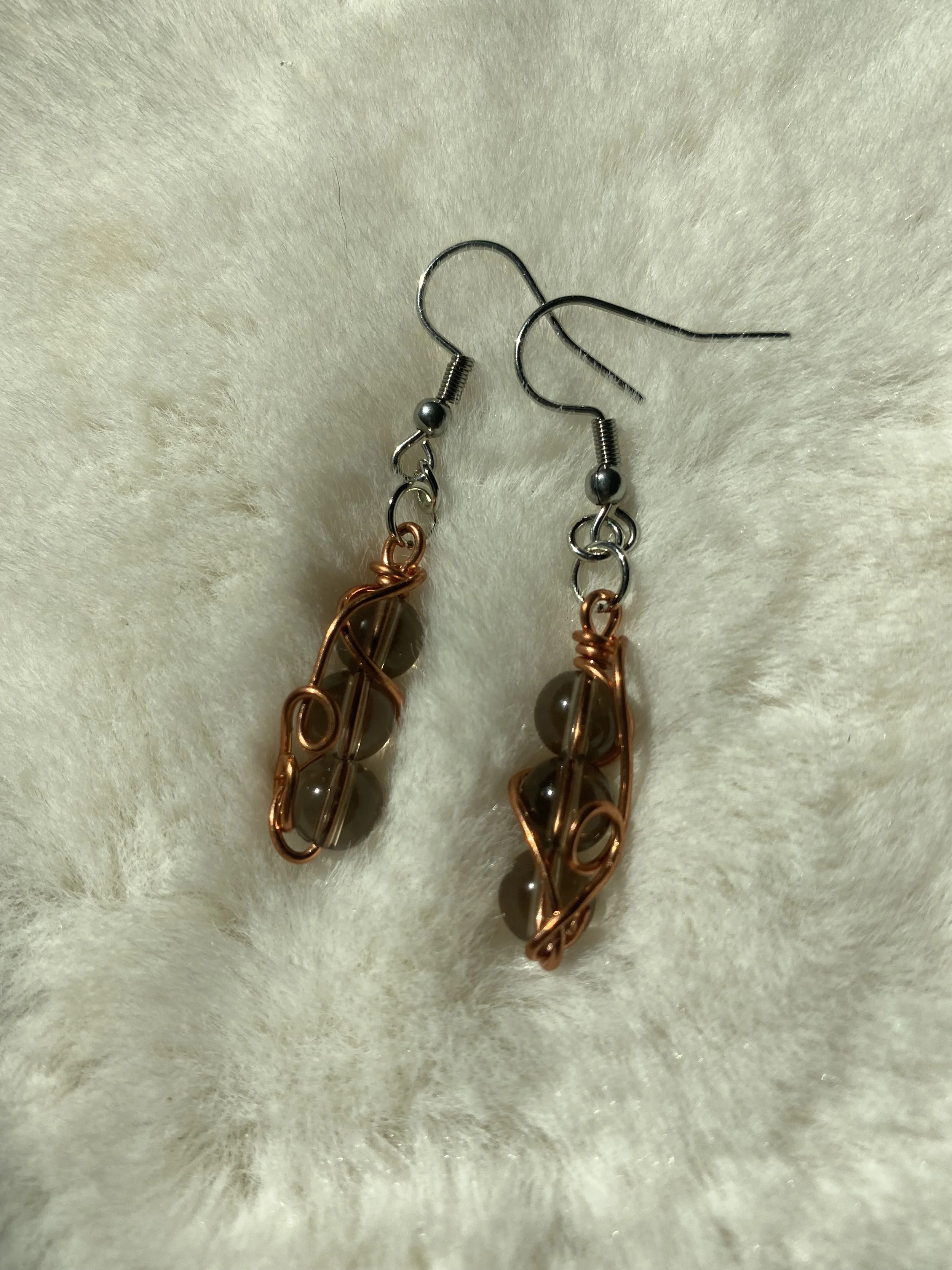 Smokey Quartz Earrings