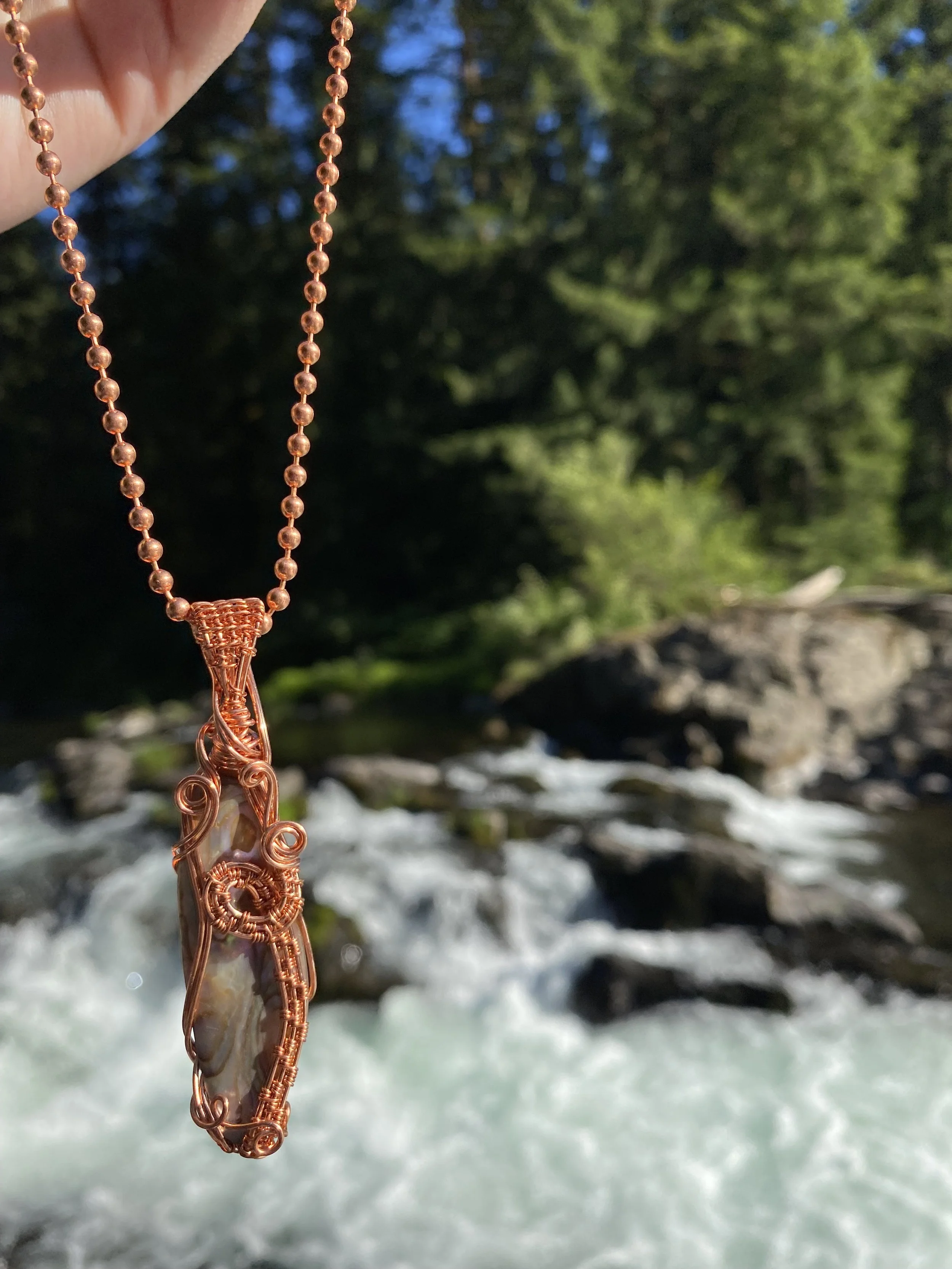 Abalone Shell Necklace