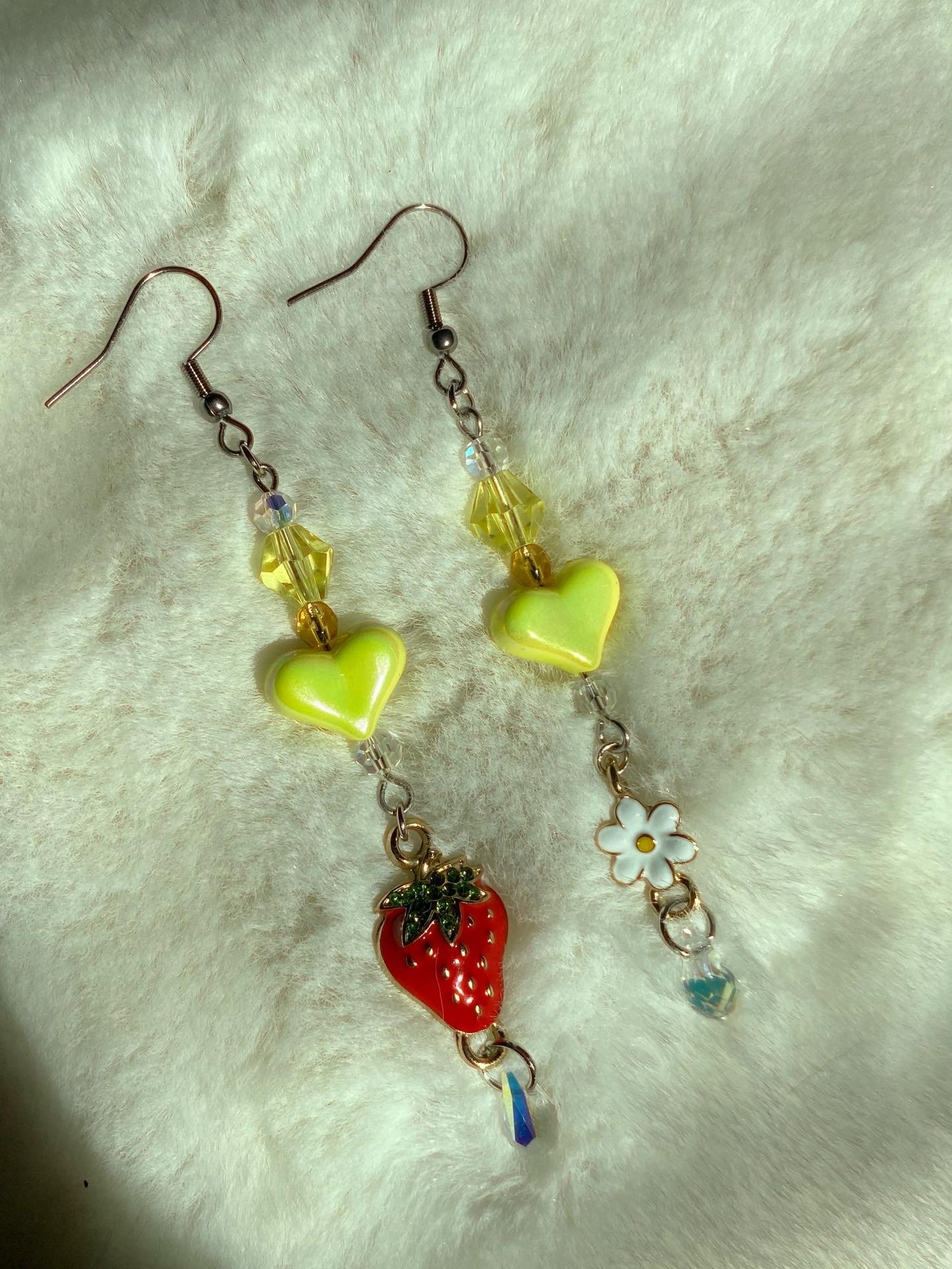 Strawberry Sunshine Earrings