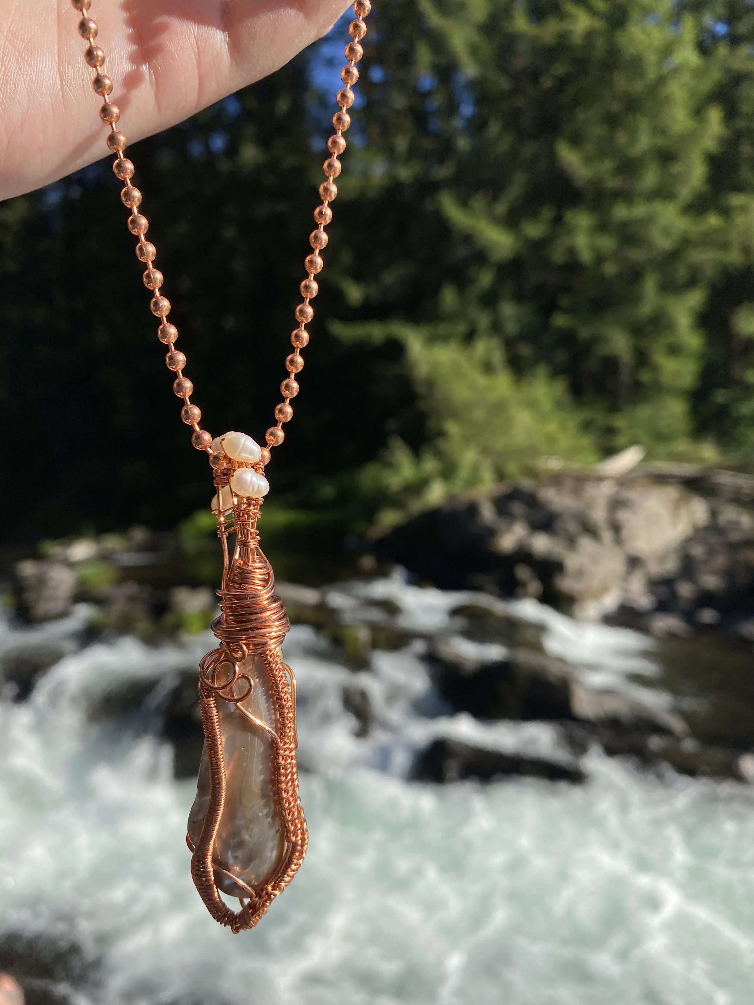 Water Pearl Necklace
