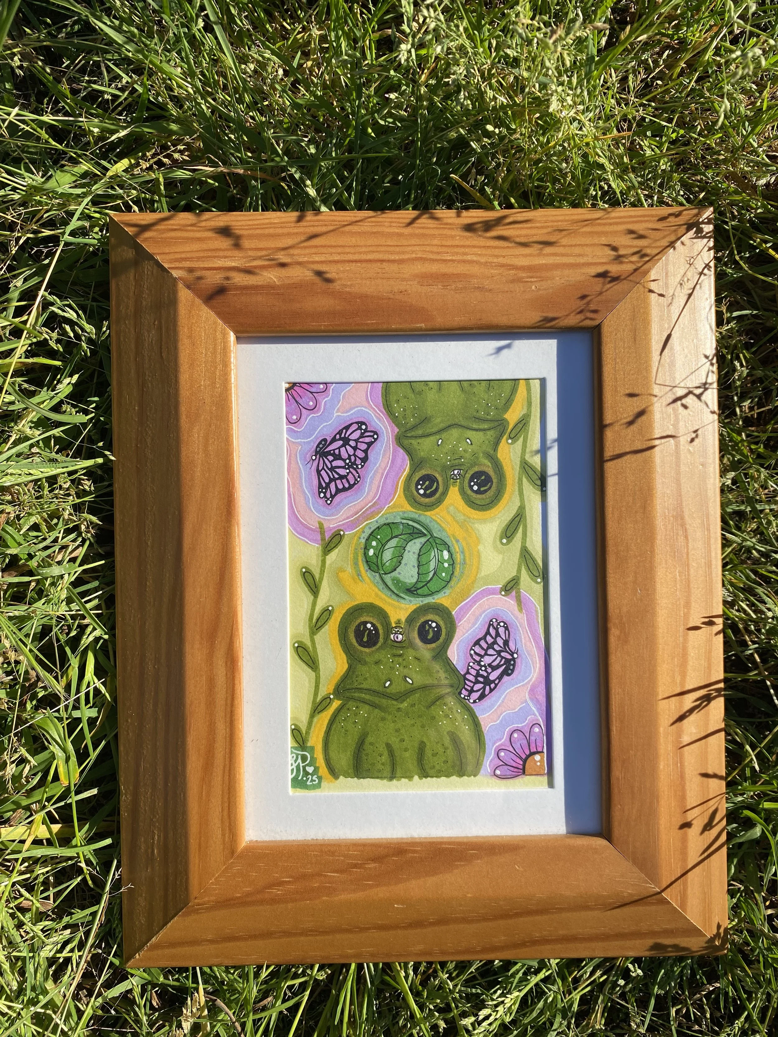 Spinning Frogs