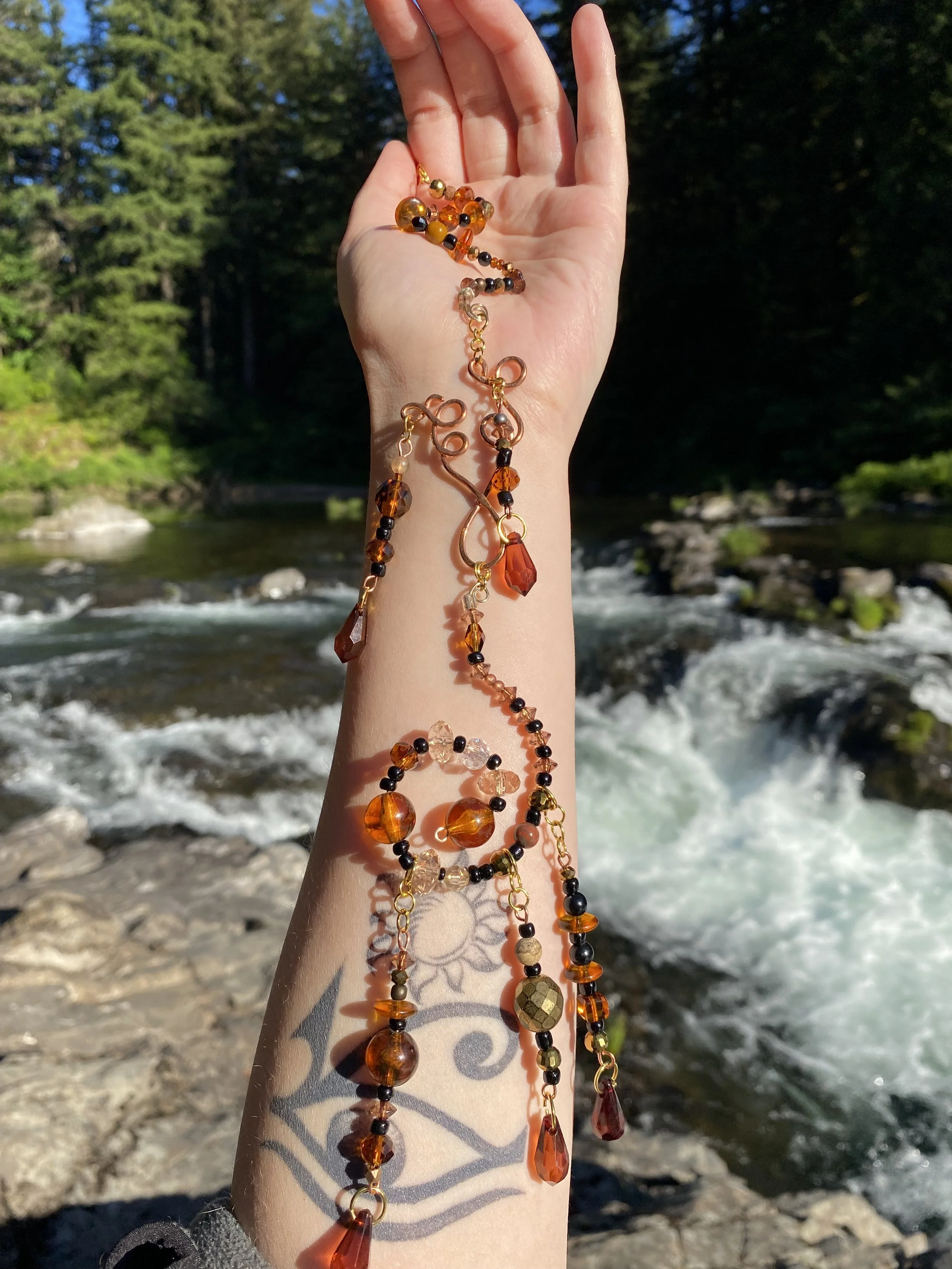 Copper Energy Suncatcher