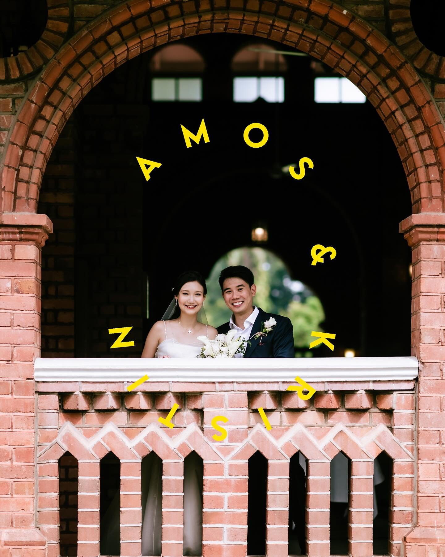 From heartfelt vows at St George&rsquo;s Church to a joyous dinner celebration with family and friends, Amos &amp; Kristin&rsquo;s wedding was a day filled with love and cherished memories 💒❤️
.
Photographed by @lutfiaddi @fadlysalleh