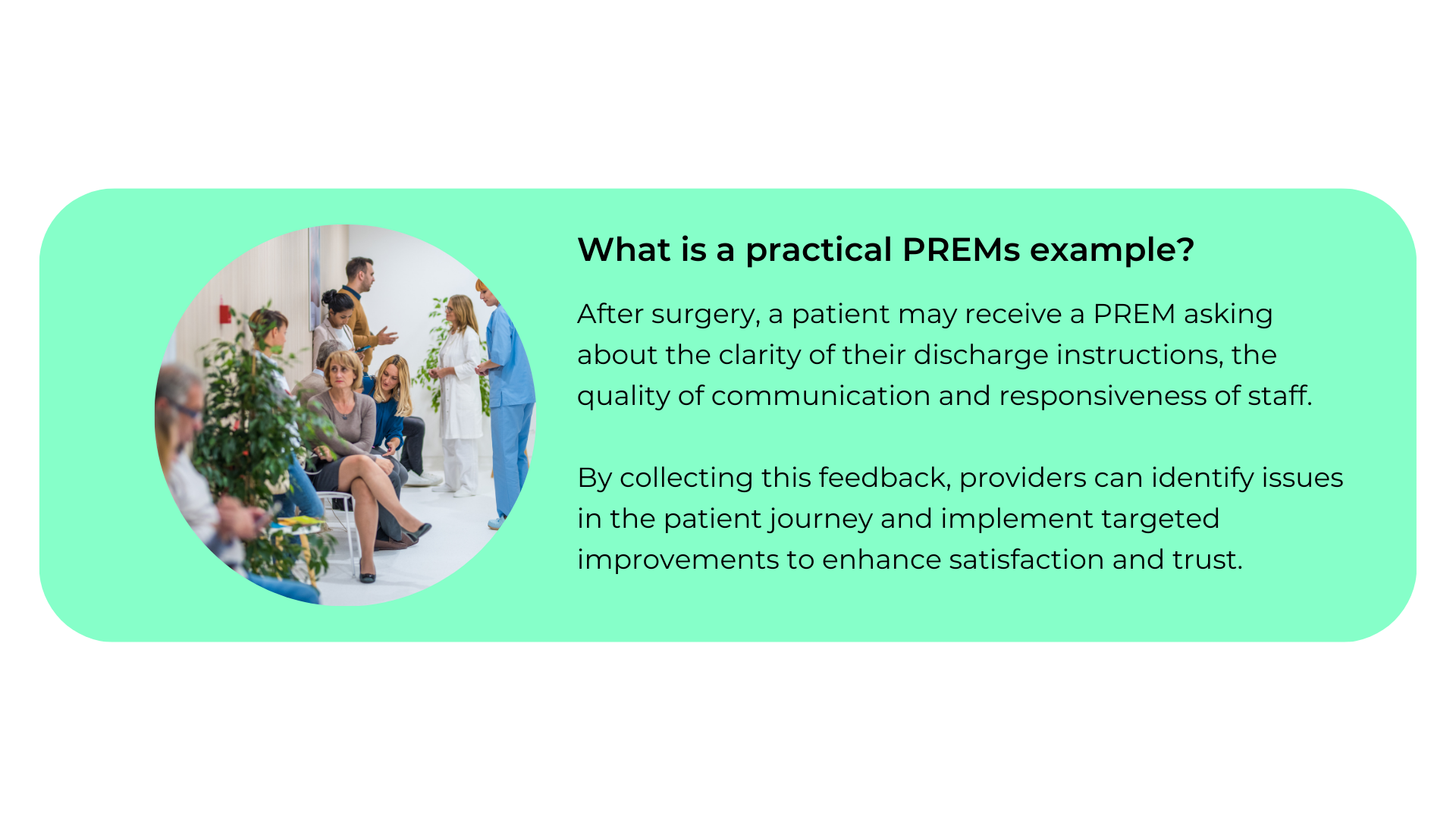 PROMs and PREMs: the building blocks of value-based healthcare — The ...