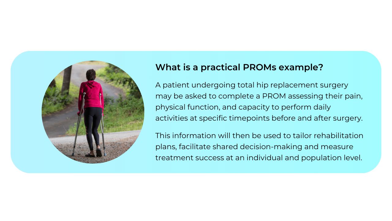 PROMs and PREMs: the building blocks of value-based healthcare — The ...
