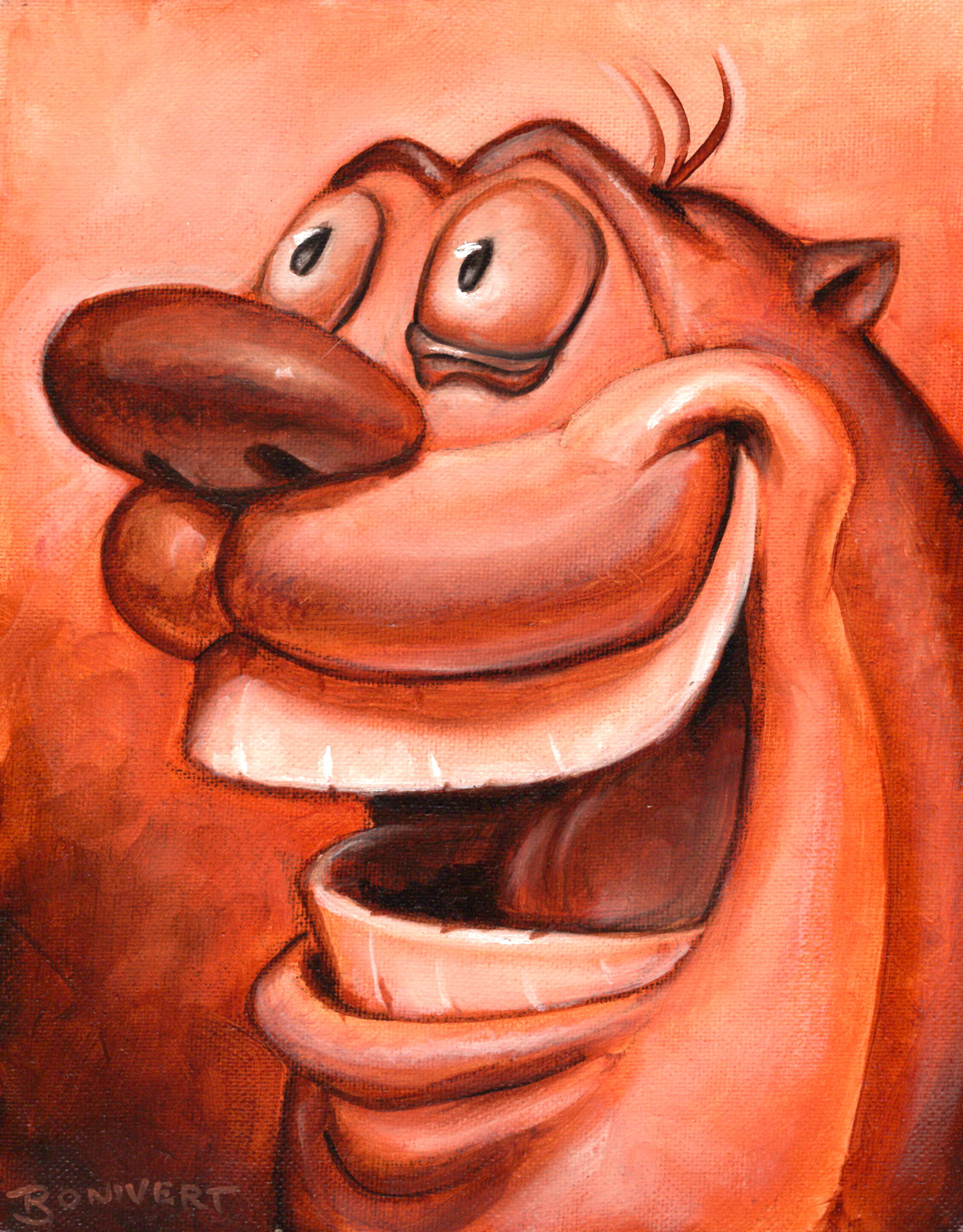 Stimpson!, Oil on Canvas, 11"x14", 2019