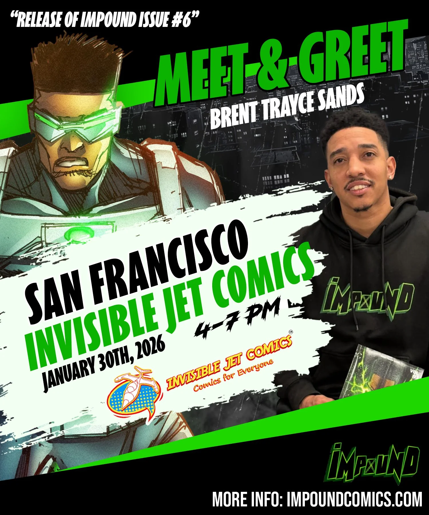 Impound 6 Book Signing Tour - San Francisco