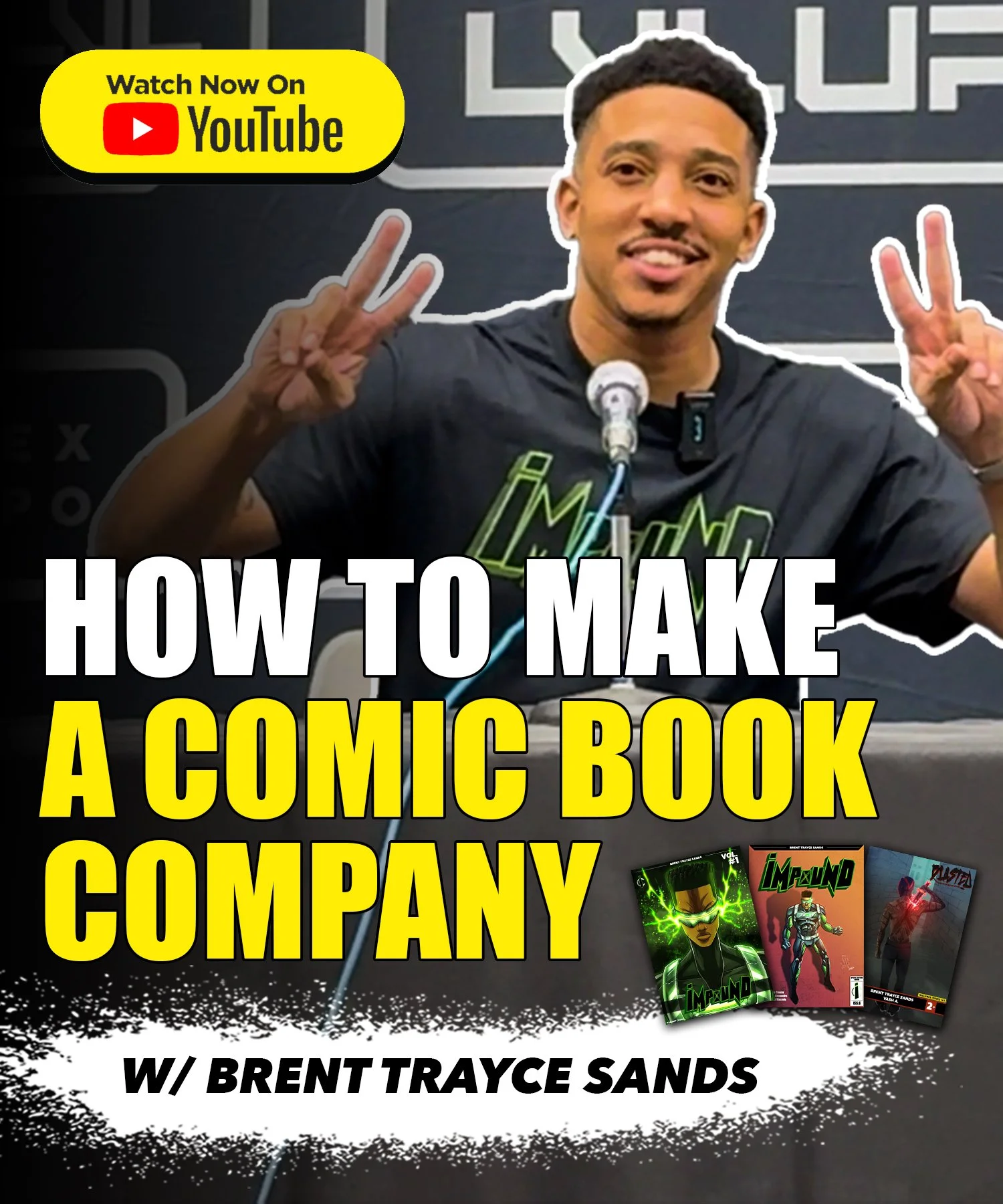 How To Start A Comic Book Company Video Up Now!