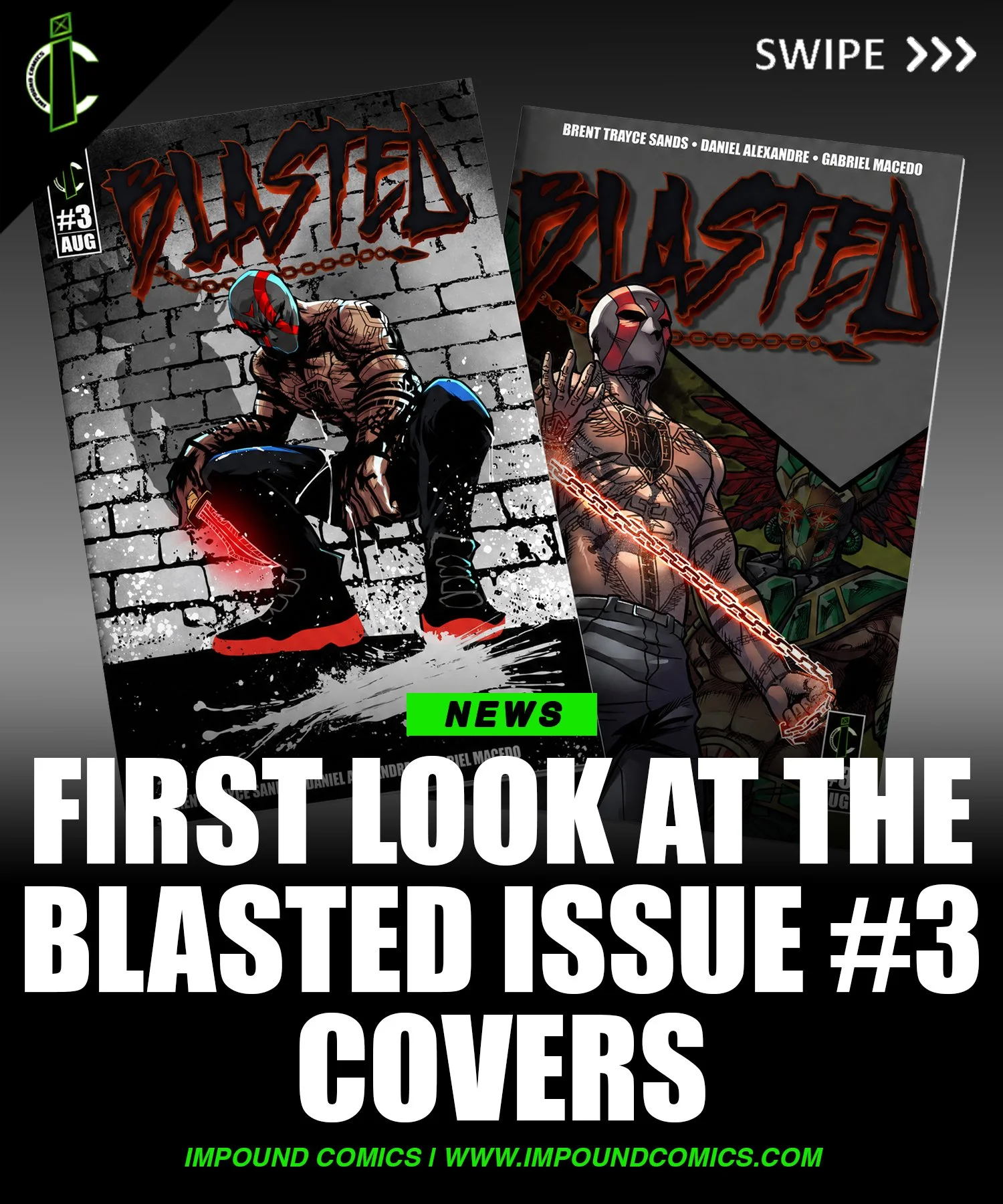 Blasted #3 Cover reveal