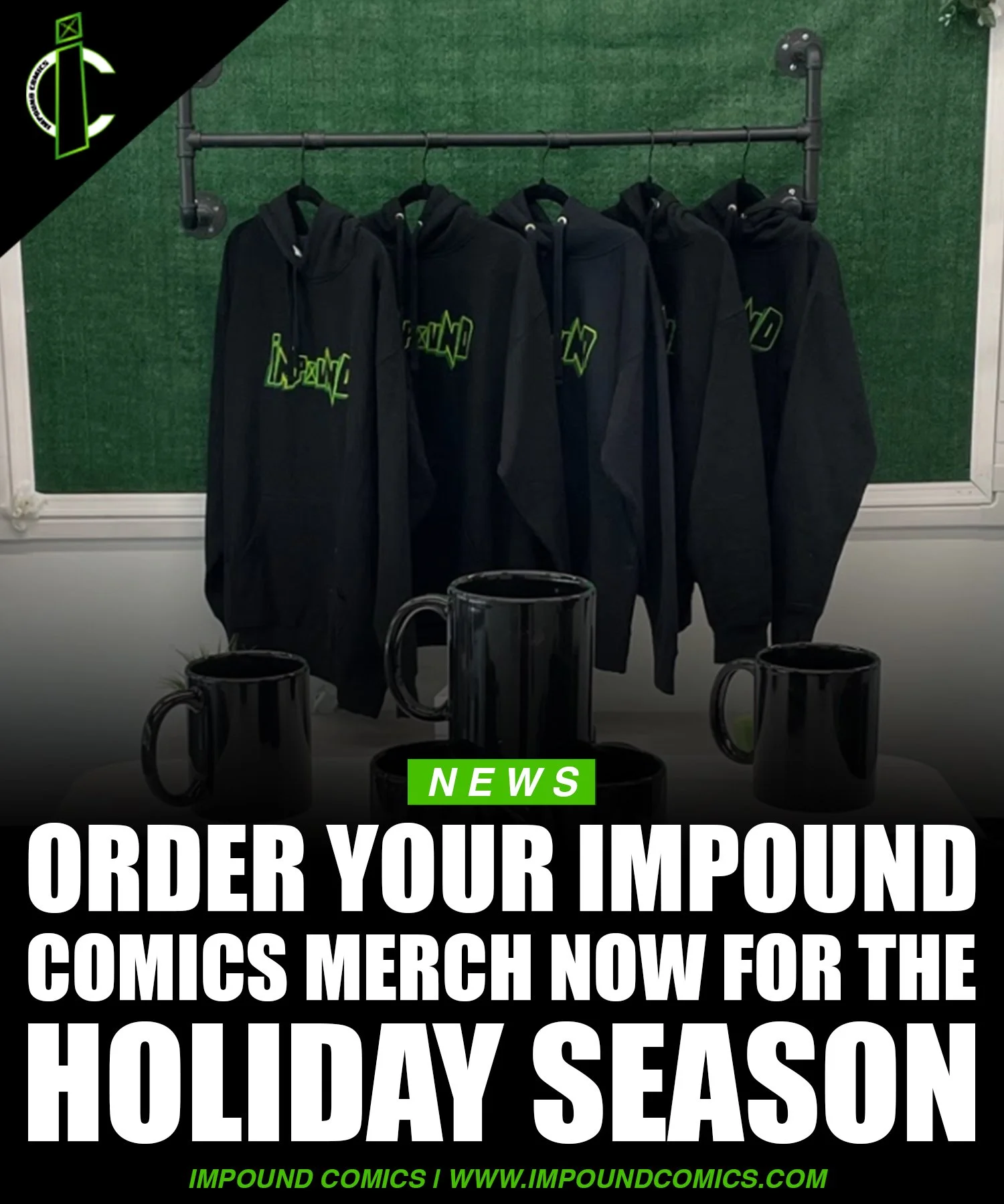 Impound Merch Available Now