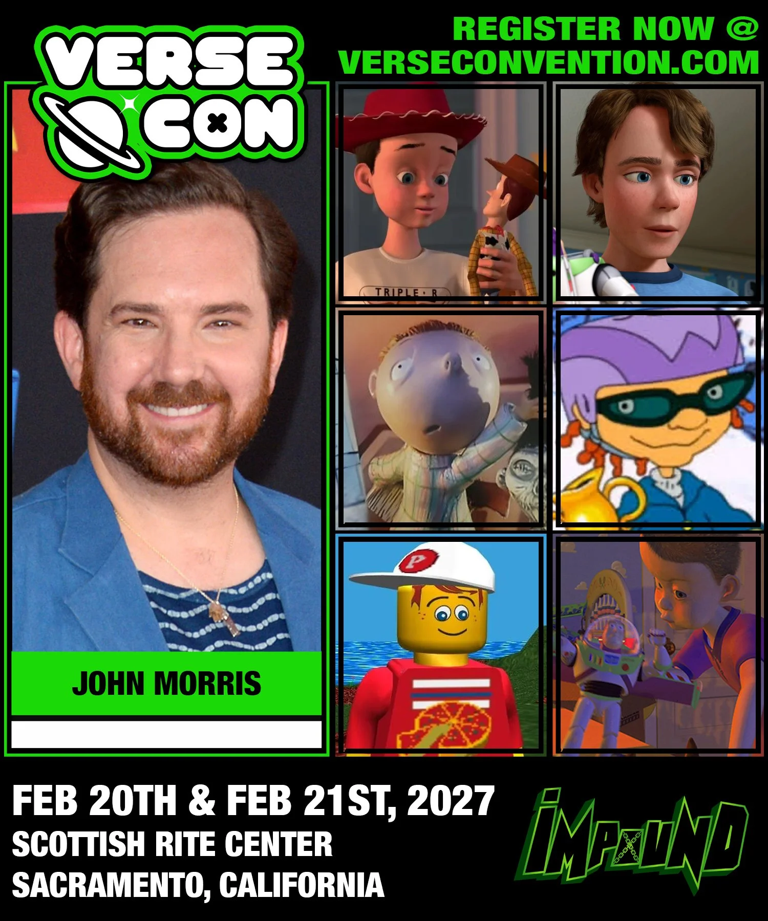 Welcome to VerseCon 2027, John Morris!