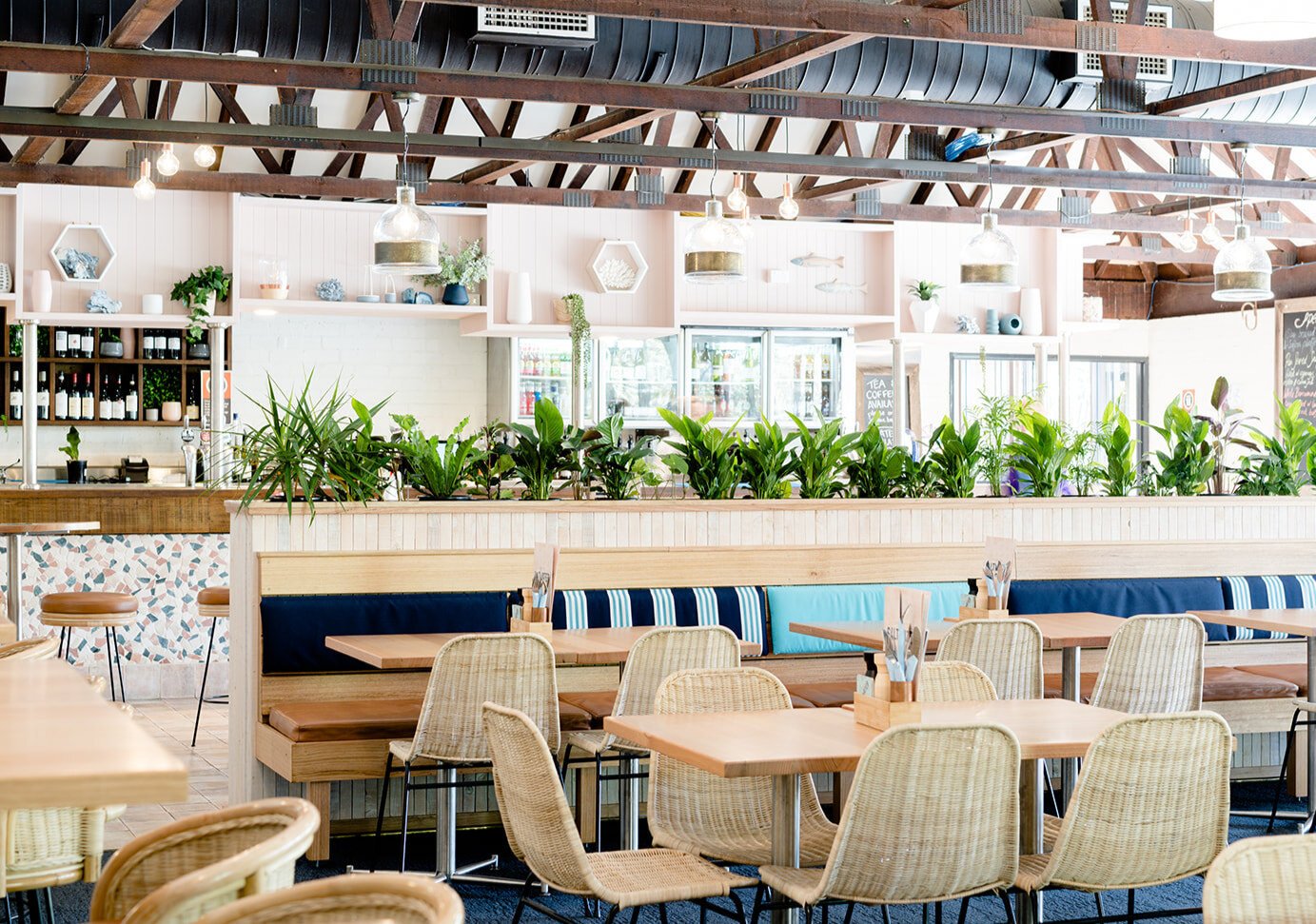 Dine inside or outside - we have a range of seating options