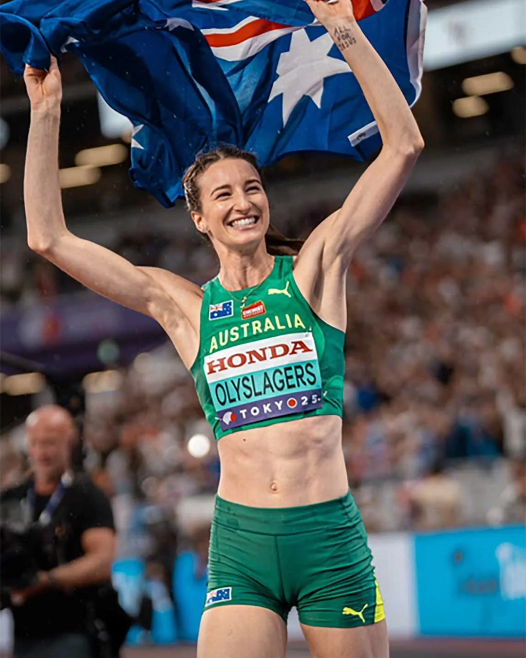 And another Central Coast sports champion was crowned this week, when local high jumper, @nicola.olyslagers, won Australia's only gold medal at the World Athletics Championships in Tokyo. Love you work Nicola! 📷 Cameron Spencer