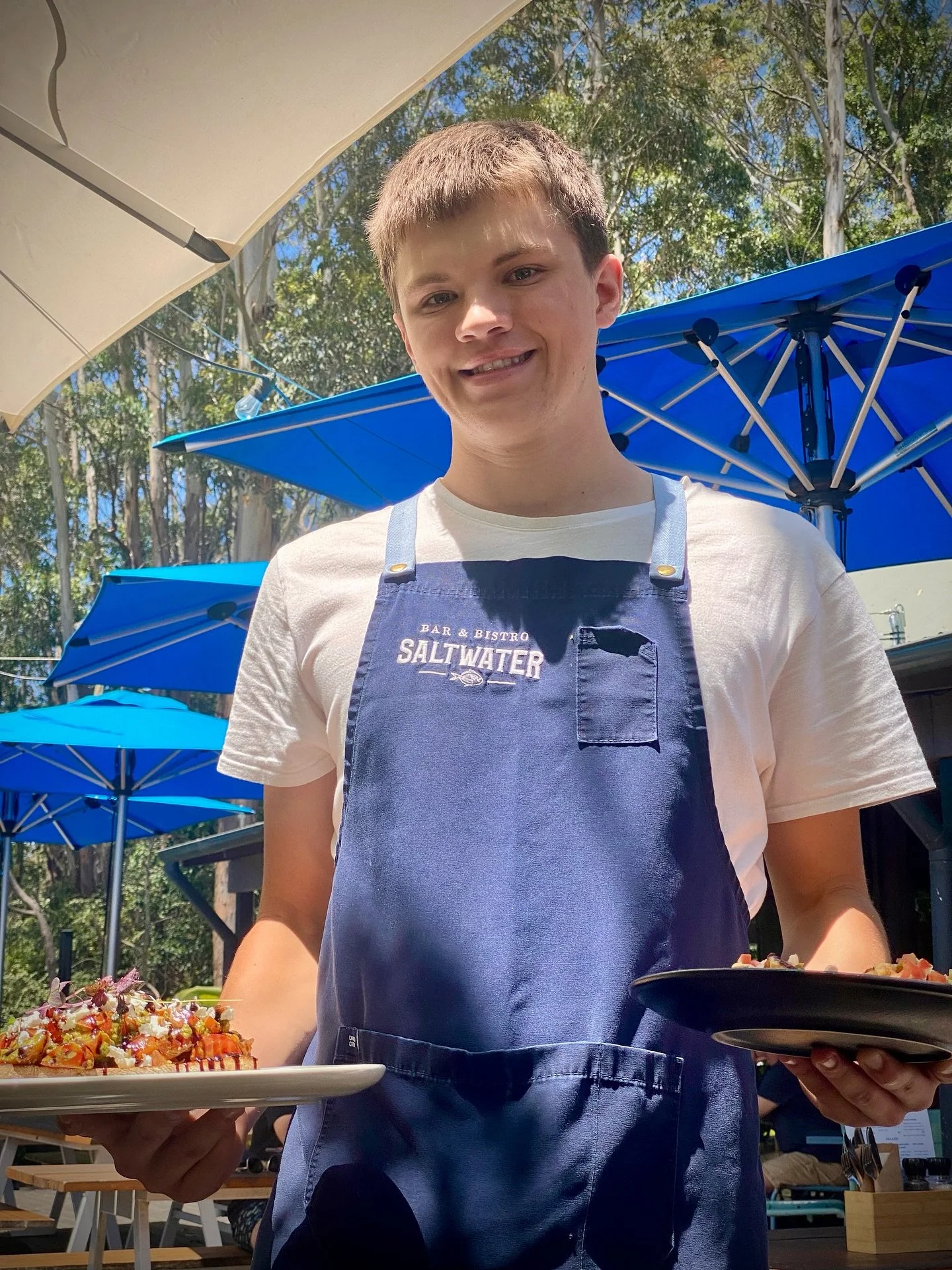 You&rsquo;ll always receive service with a smile from our friendly staff including young Charlie here 😊