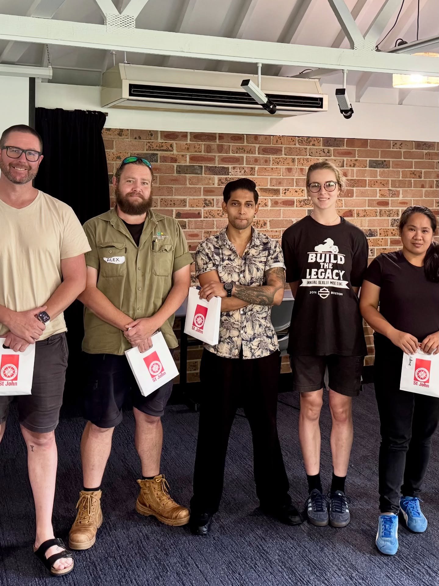✨Some of the ABH team - Josh, Alex, Keshav, Ella &amp; Geraldine✨ - making sure they keep our customers, staff &amp; community safe. Nice work guys 🙏 And thanks Chris from @stjohnnsw for your legendary First Aid training. It was clear, thorough &amp