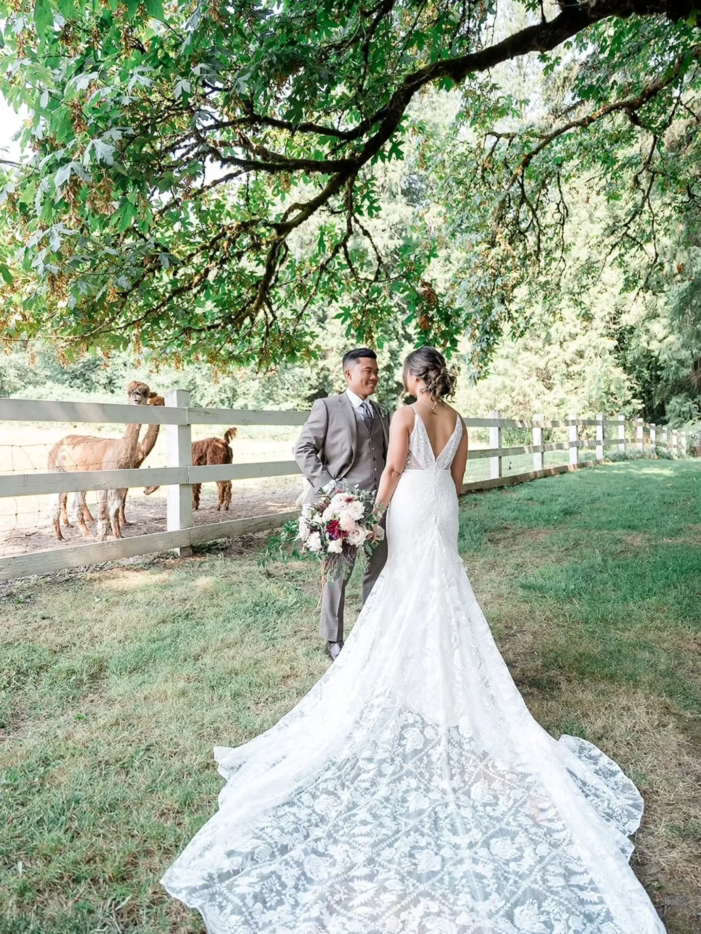 Happy One Year Anniversary to Rowena and John!

Their wedding day was filled with so much personality, from their pup, Ozzy, to Row performing a surprise hula dance, that turned into her bridesmaids surprising her with dancing behind her.

Happy Anni