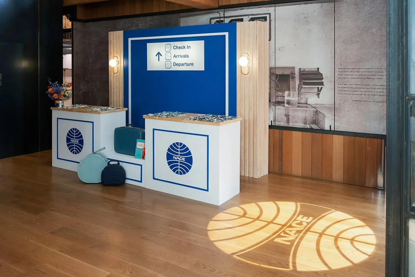 We brought 1960's air travel to Seattle this spring at this years Seattle NACE Gala. ✈️
From a custom check-in area to a cocktail hour pre-flight lounge with delicacies from around the world, guests enjoyed the live music while they bid on silent auc