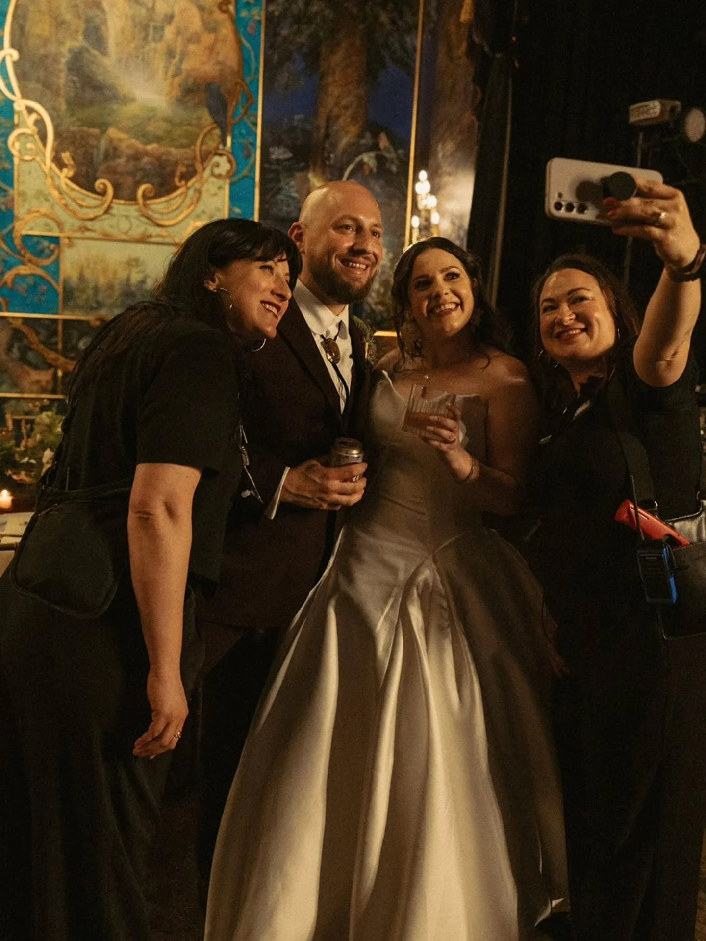 One of our favorite traditions is taking a selfie with our couples, as captured here by the lovely @racheljoyphoto

We do not take it lightly that you are allowing us to be a part of such a huge day for you and feel deeply honored to be involved. So,