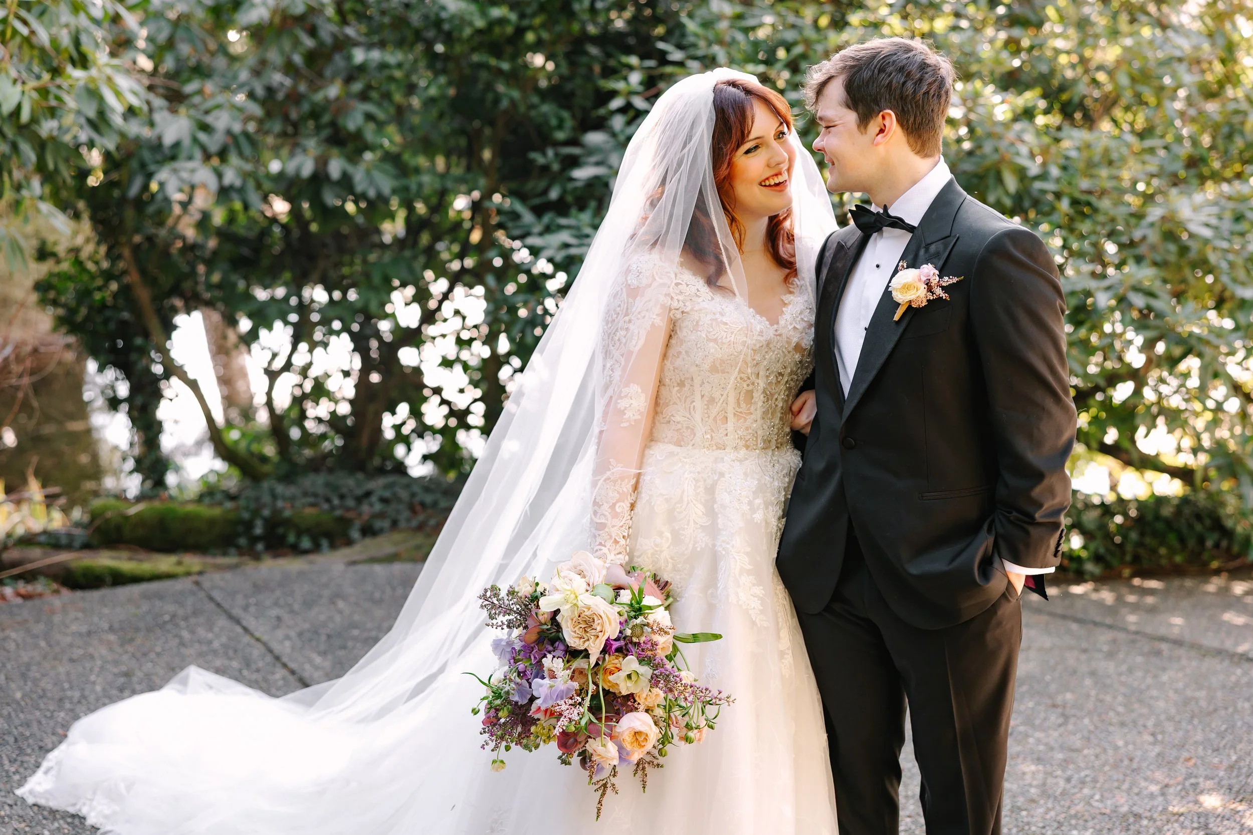 Lilly and Michael- A Chateau Lill wedding filled with vintage touches and floral details