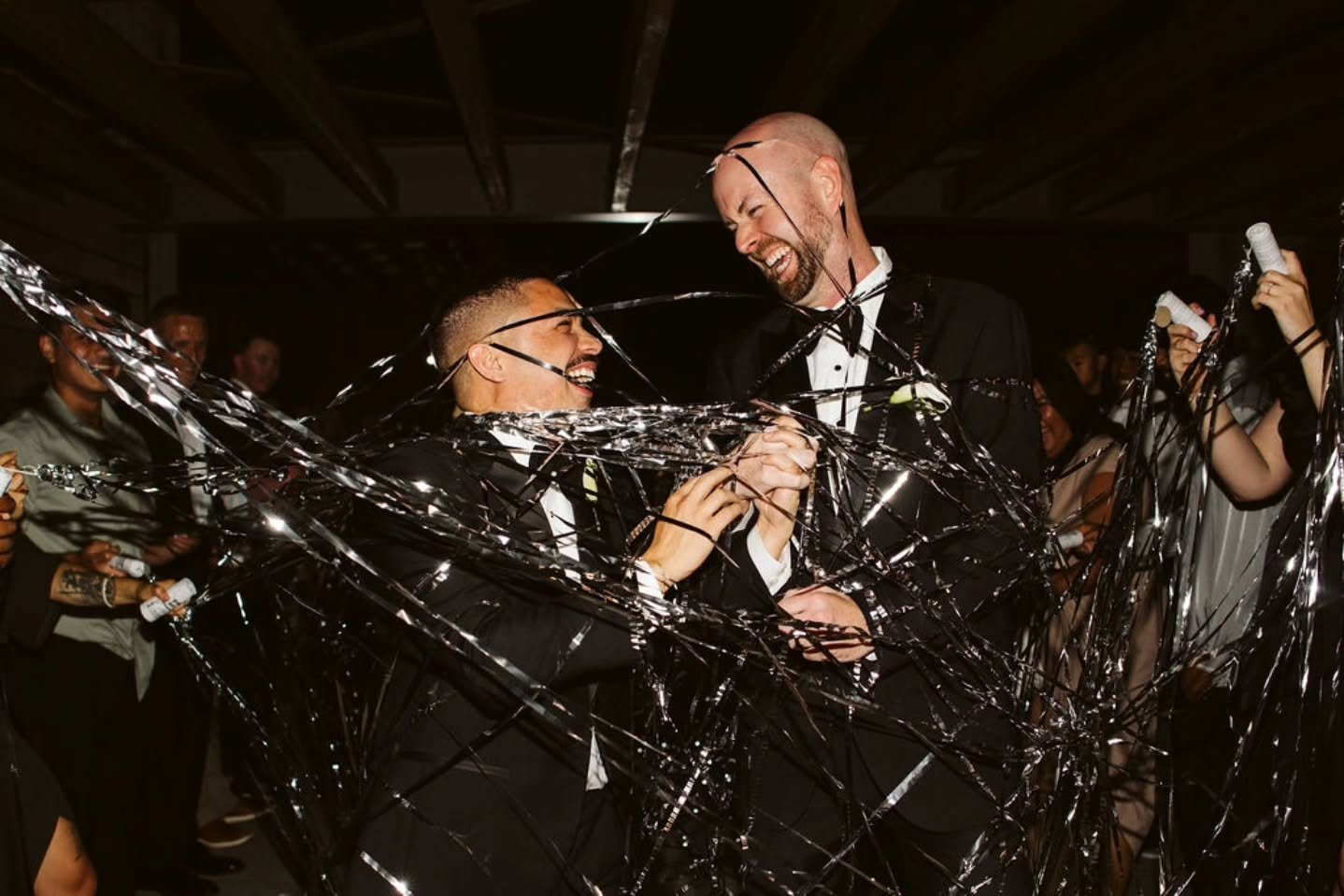 Imagine leaving your wedding at the end of the day with so much happiness that you're smiling from ear to ear. 

Sounds pretty amazing, doesn't it?

We believe in fun, laughter, being surrounded by your favorite people, and above all else: LOVE.

How