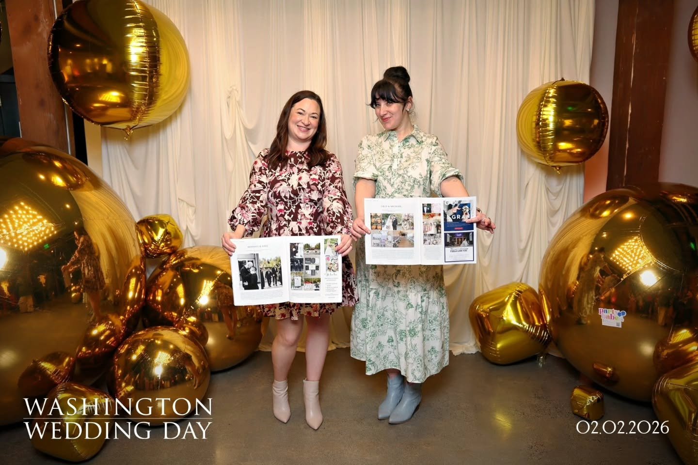 This week we attended the Washington Wedding Day spring/summer 2026 magazine release party. 

We are fortunate to have not one, but TWO of our weddings from 2025 featured in this magazine. 
Two very different styled events, that show the personalitie