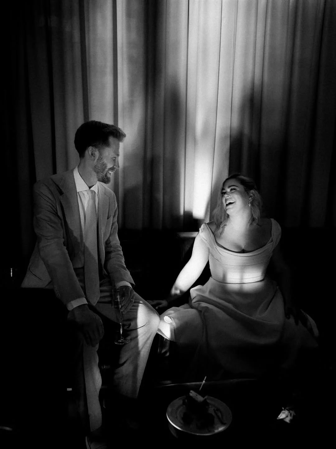 Sometimes the best photos are the ones that aren't staged. 

Casual conversations with your favorite person.
Loving every minute of your celebration together. 
Real, unfiltered, genuine happiness.

Seeing our couples like this? 
There's nothing bette