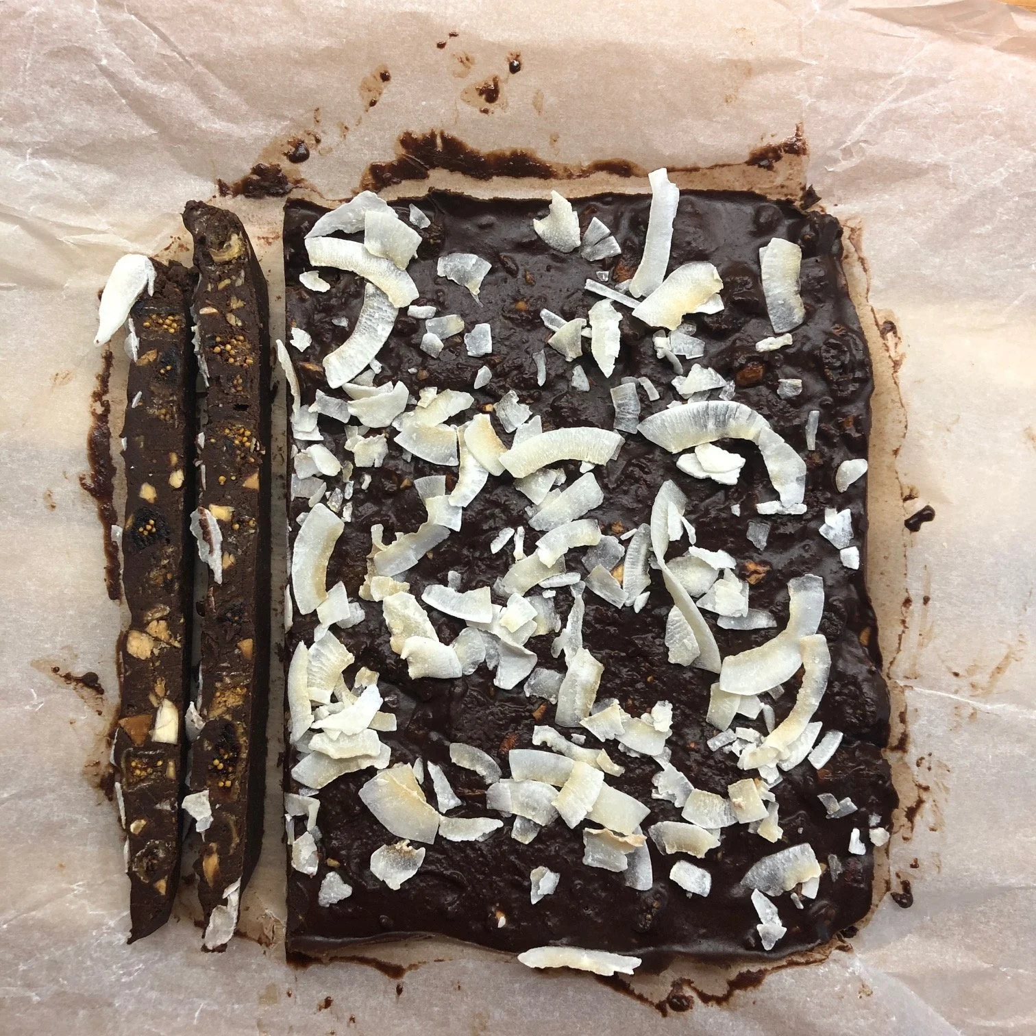 No-Bake Chocolate Coconut Slice