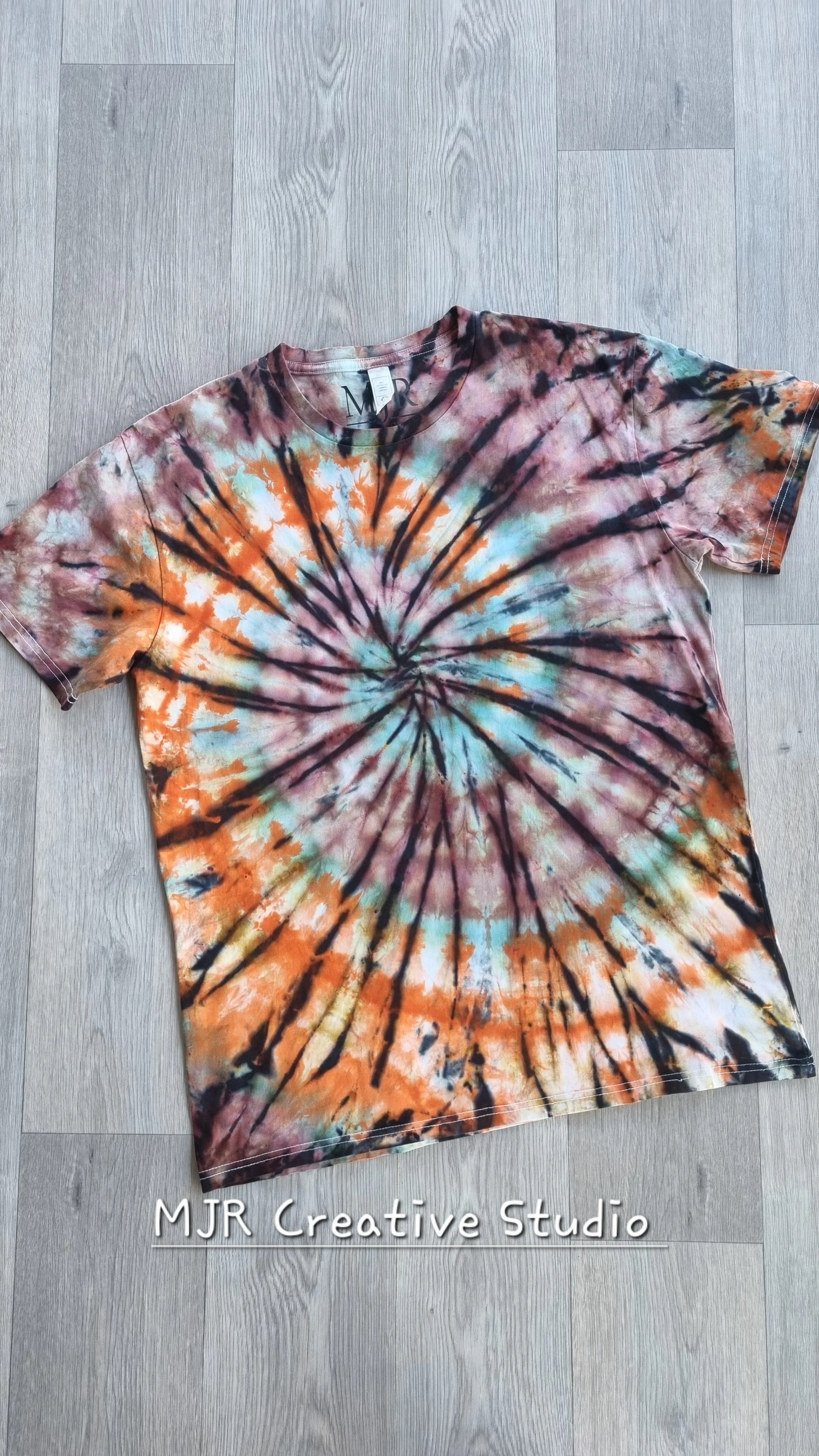 Earthy Spiral, Large Adult T-Shirt