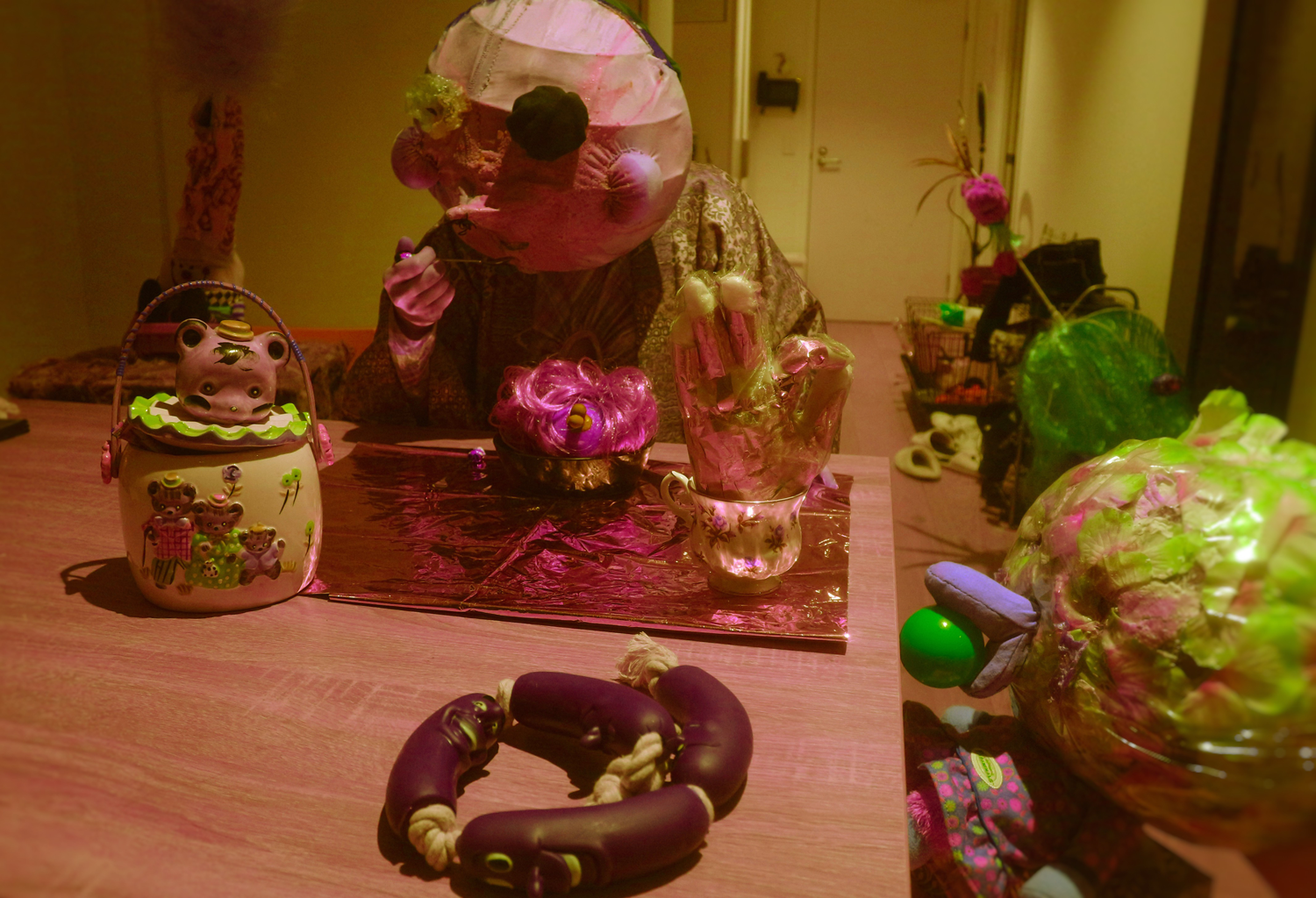 photo of a monster's quarantine life 