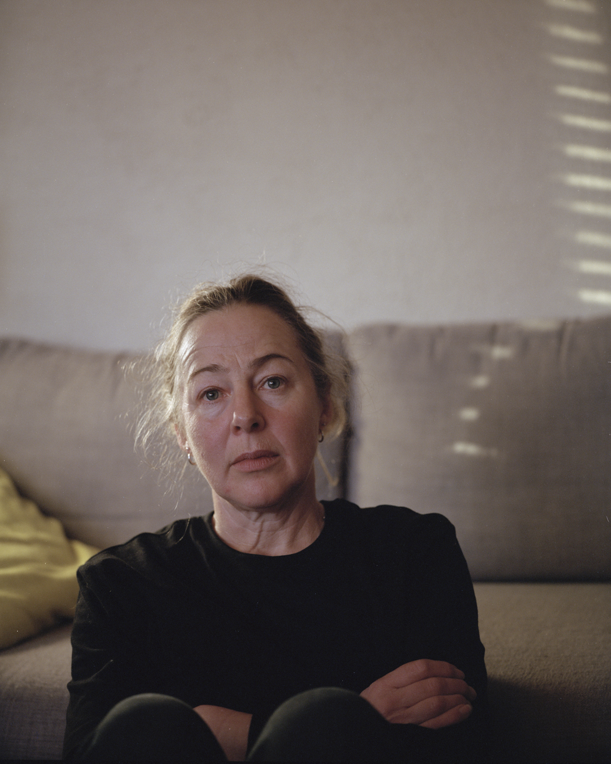 Mum watching television