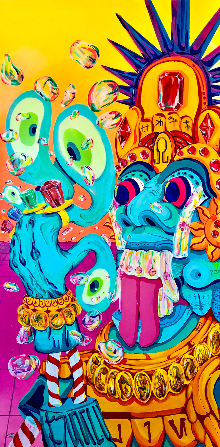 Rings, candy and crown