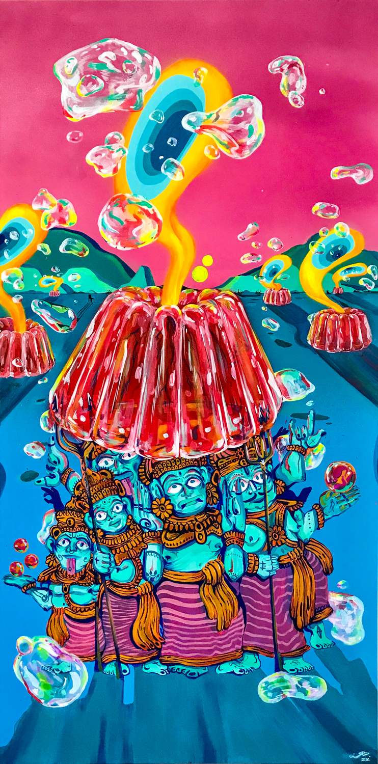 Surreal, deities and jelly 