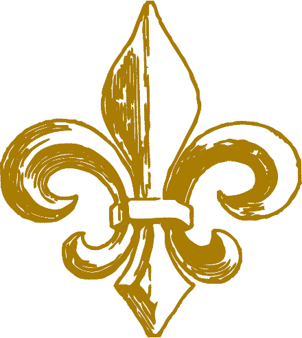 Gold Fleur De Lys