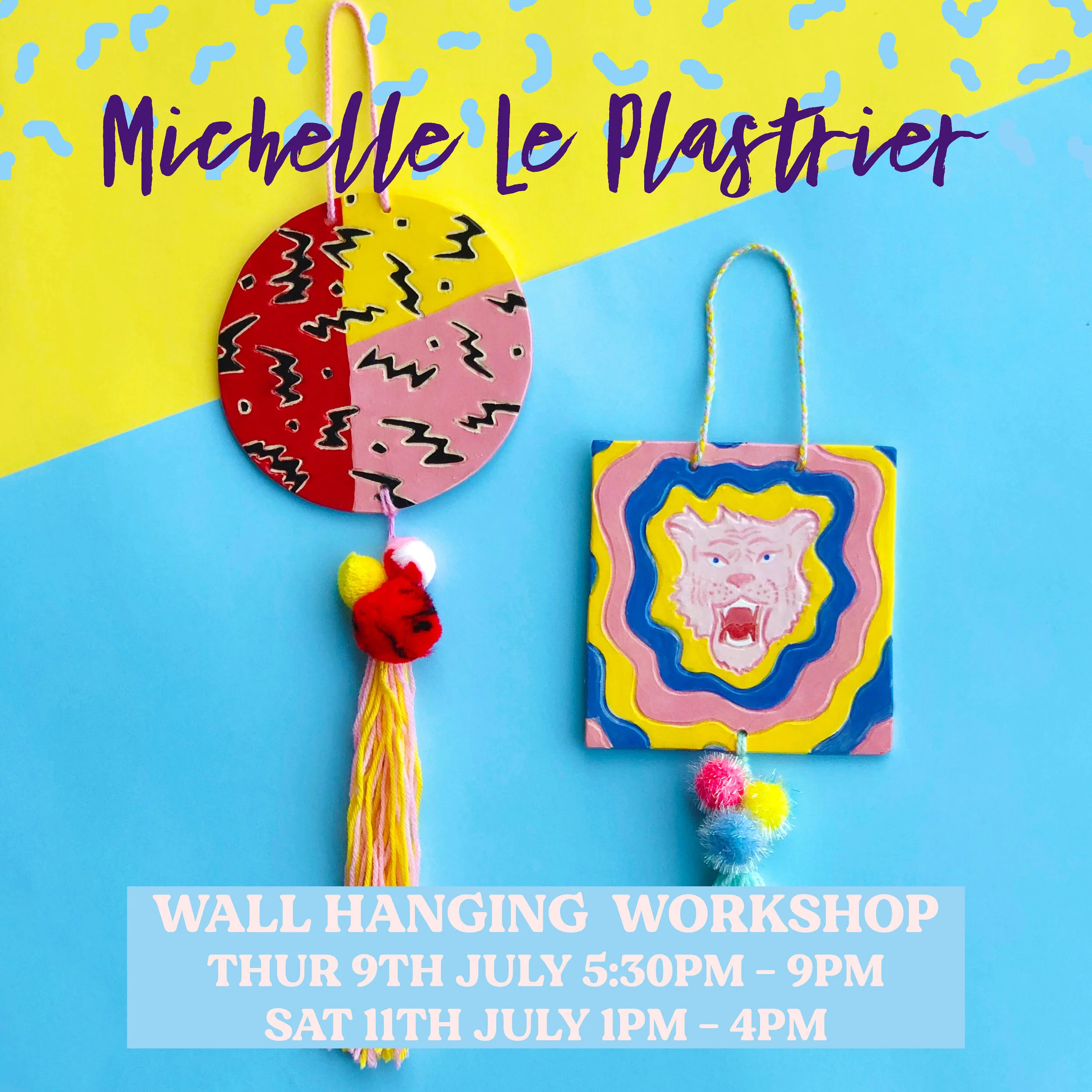 Ceramic Wall Hanging Workshop