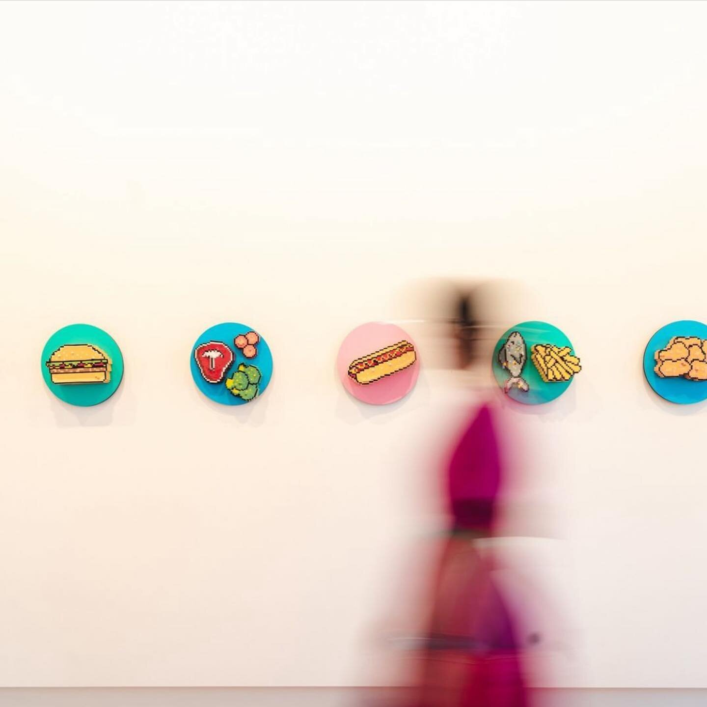 Very grateful to be part of @flyingartsalliance touring exhibition Perspective - Queensland Regional Art Awards. Very grateful to have received the Environmental Art Award for my work Food-O-Matic and Pixel Printed Food. 

This work in now on display