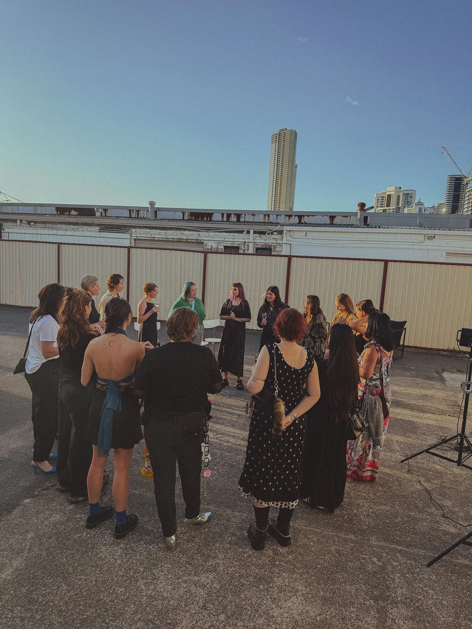 The Golden Thread Members - Opening Night by ALOW Gallery 