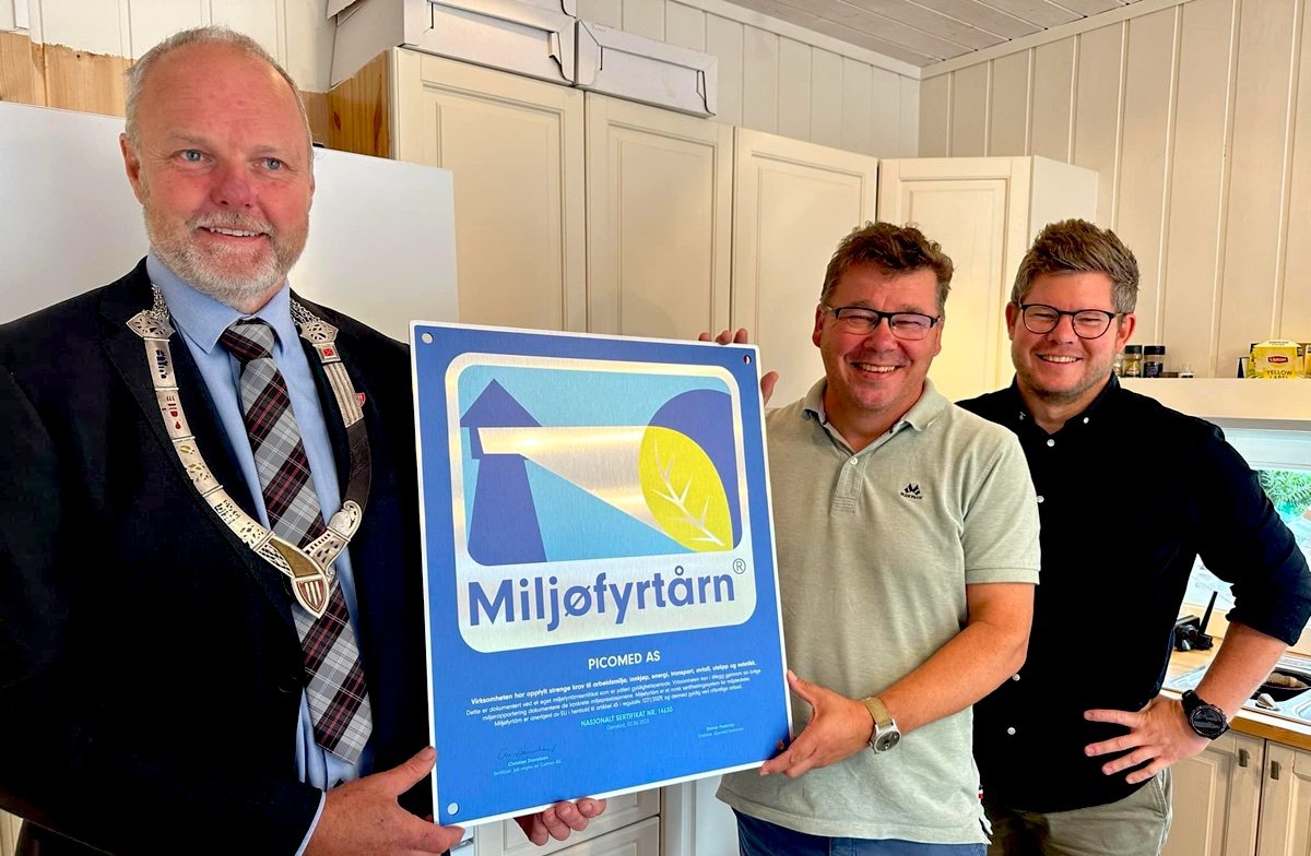 Picomed har blitt Miljøfyrtårn