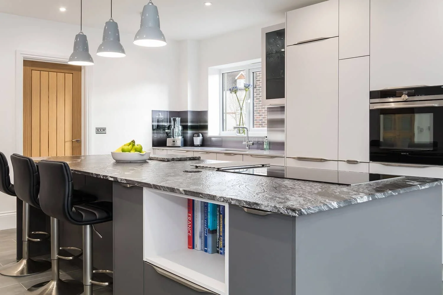 CONTEMPORARY ALL GREY KITCHEN ON WHITEWATER ROAD
