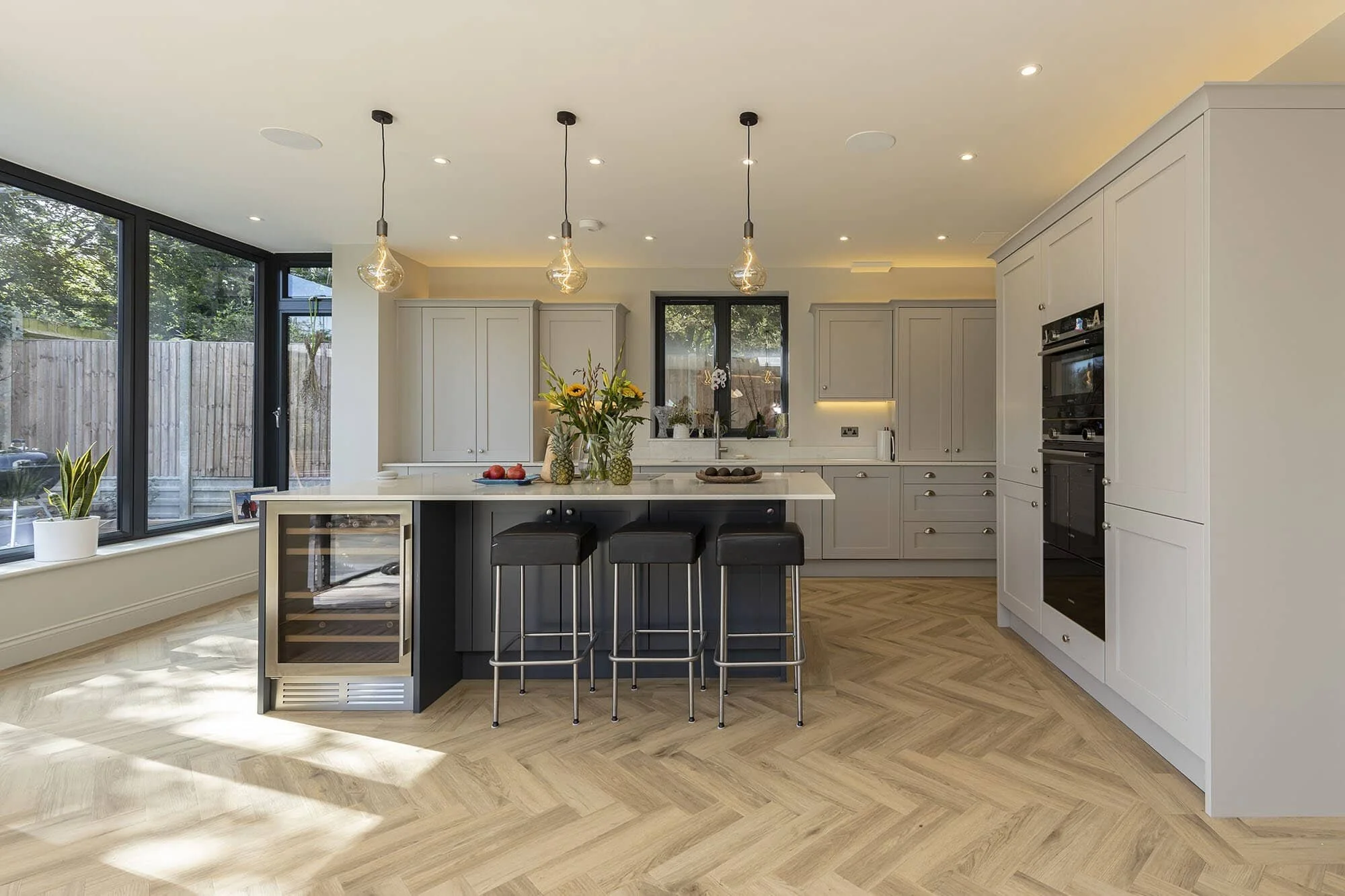 TIMELESS CLASSIC GREY AND BLUE KITCHEN ON JENNINGS ROAD