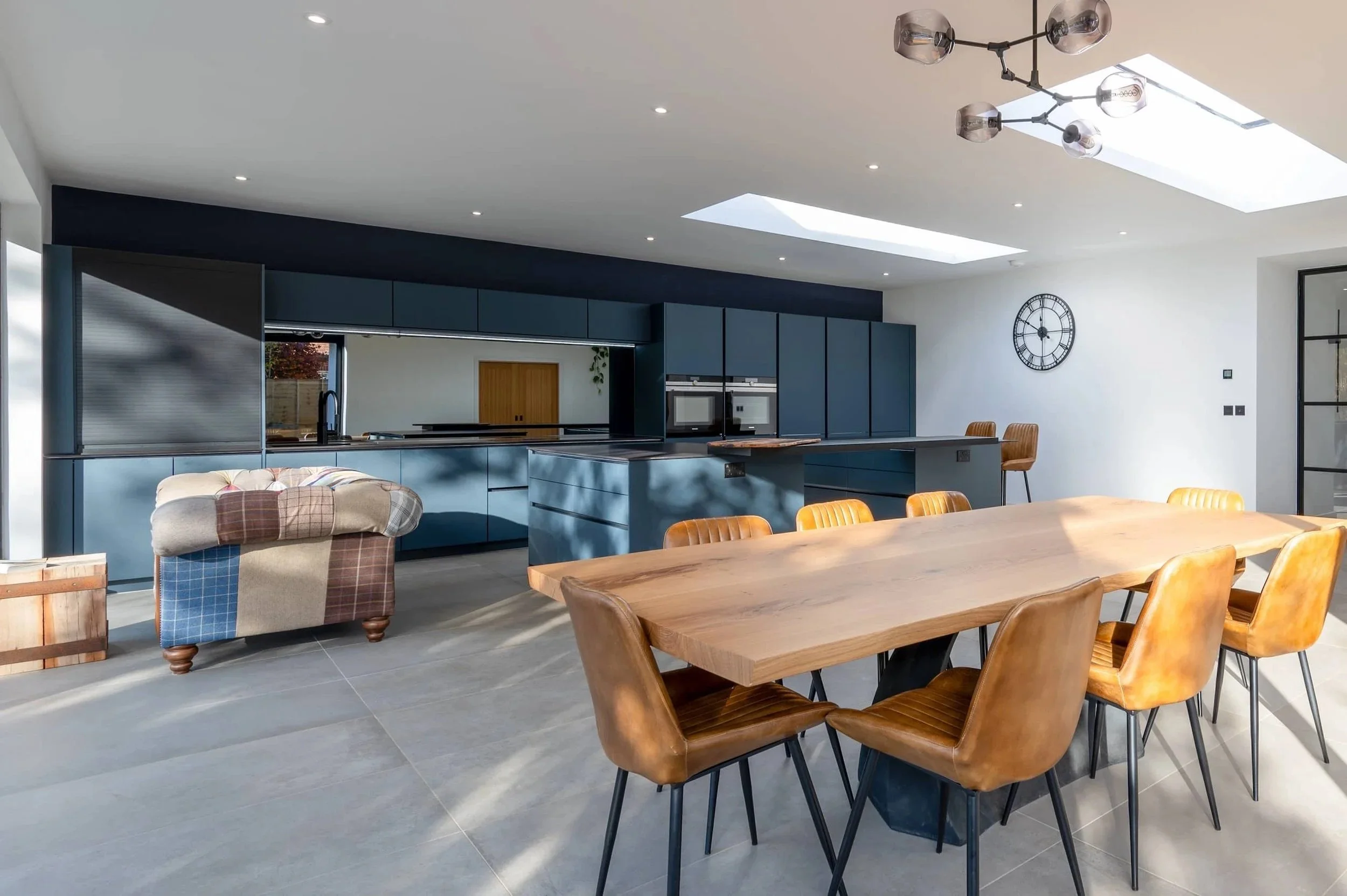 FJORD BLUE KITCHEN IN HARPENDEN